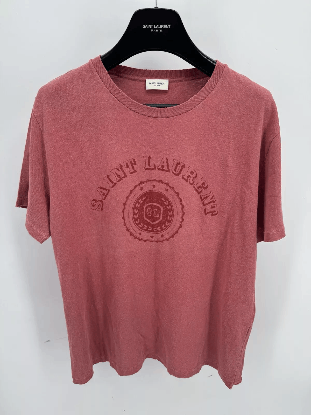 Yves Saint Laurent Saint Laurent Logo University T Shirt Size L 