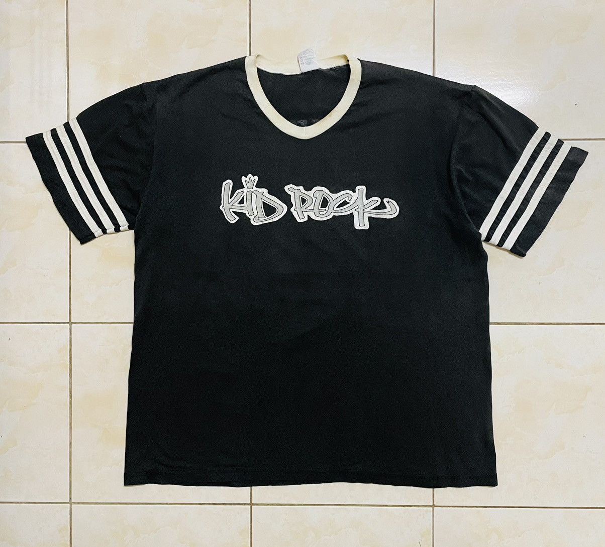 Band Tees VINTAGE KID ROCK B-NECK AN AMERICAN PIMP 90s TEE Size US XL / EU 56 / 4 - 1 Thumbnail