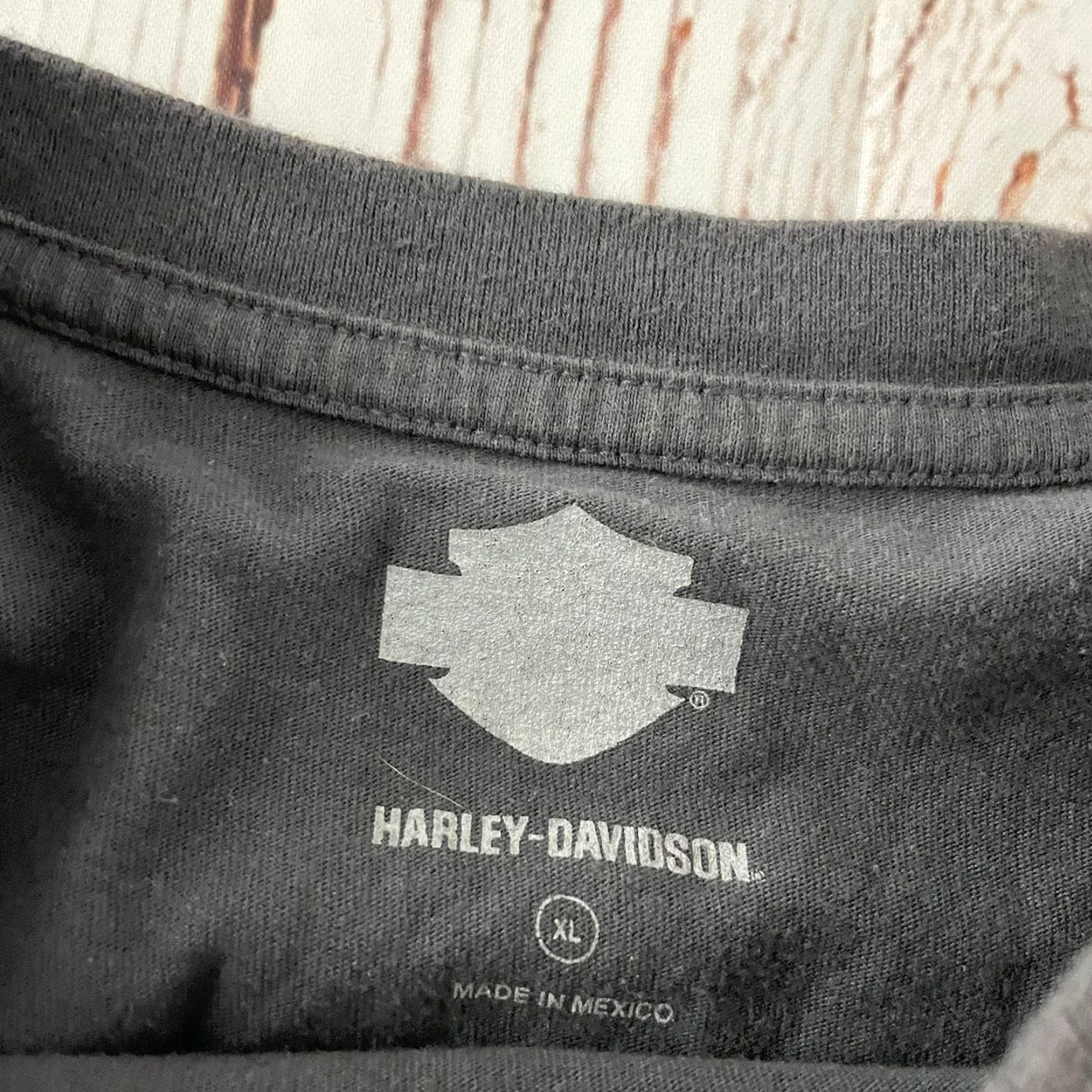 Harley Davidson VINTAGE Harley-Davidson Long Sleeve T-Shirt Women's XL Gray Size XL / US 12-14 / IT 48-50 - 4 Thumbnail
