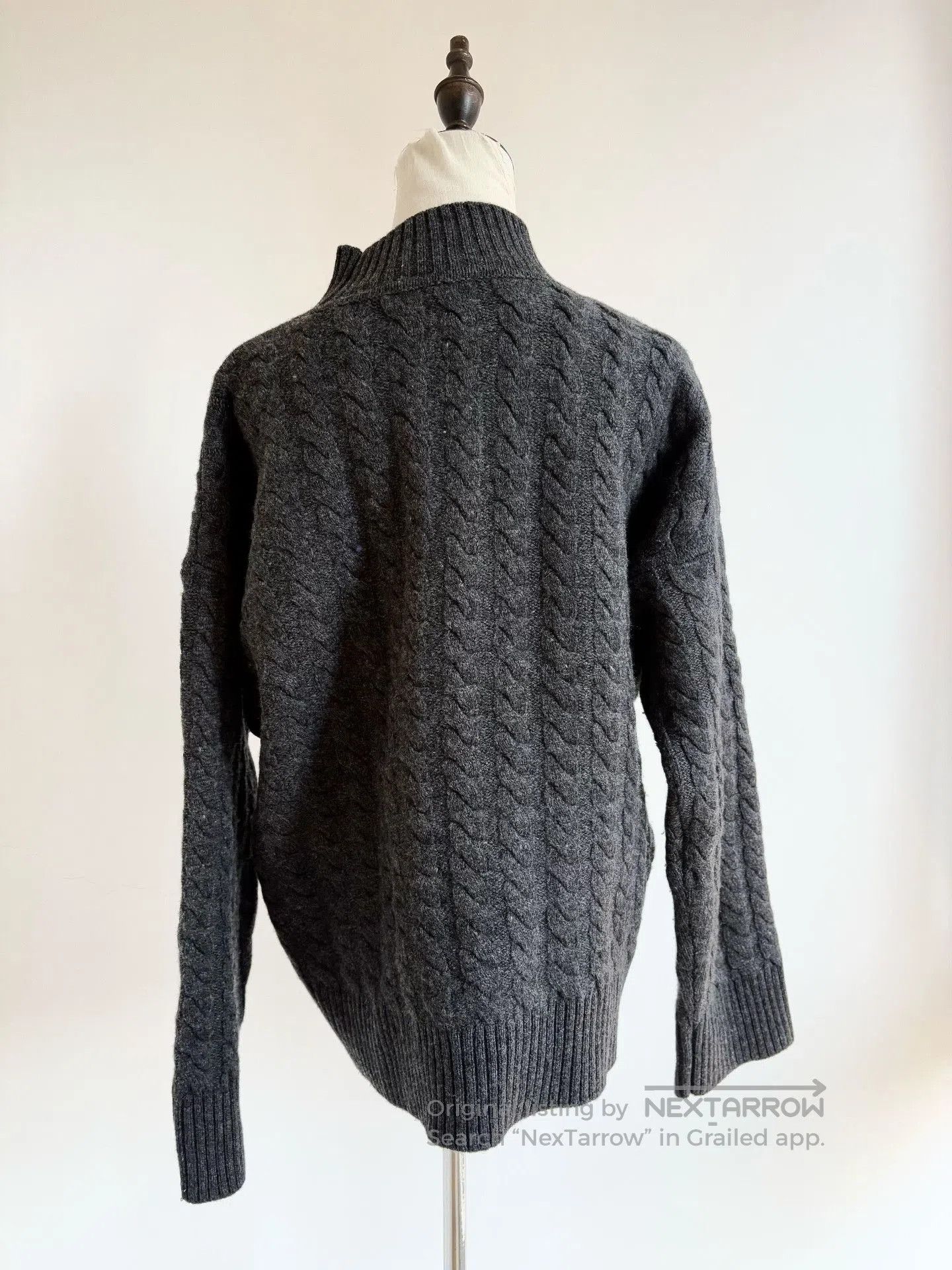 Vivienne Westwood Vivienne Westwood Vintage Gray Cable Sweater. Size M / US 6-8 / IT 42-44 - 4 Thumbnail