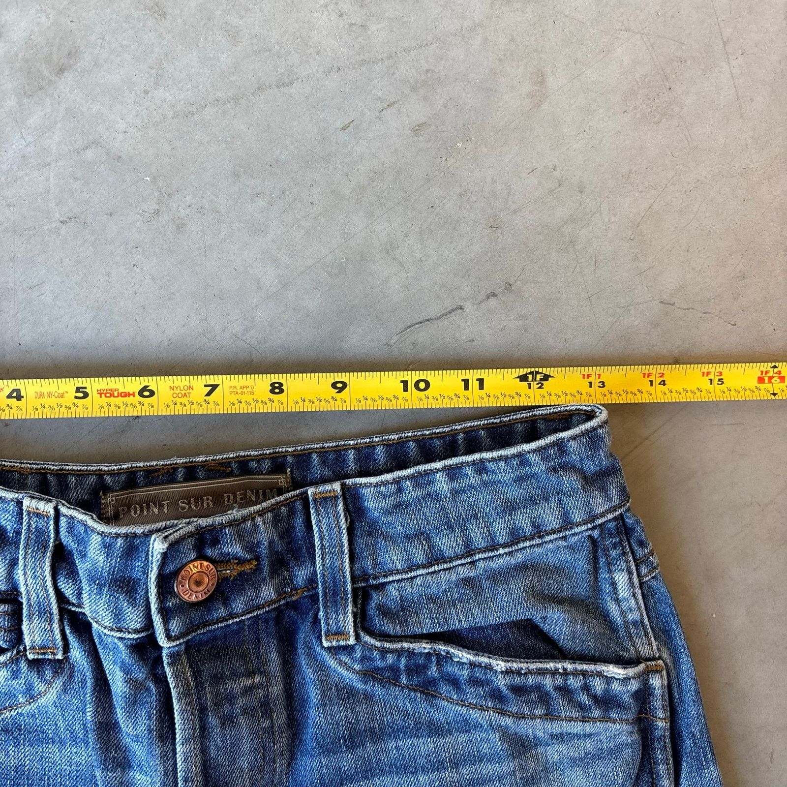 Vintage y2k faded washed baggy denim jeans Size US 26 / EU 42 - 2 Thumbnail