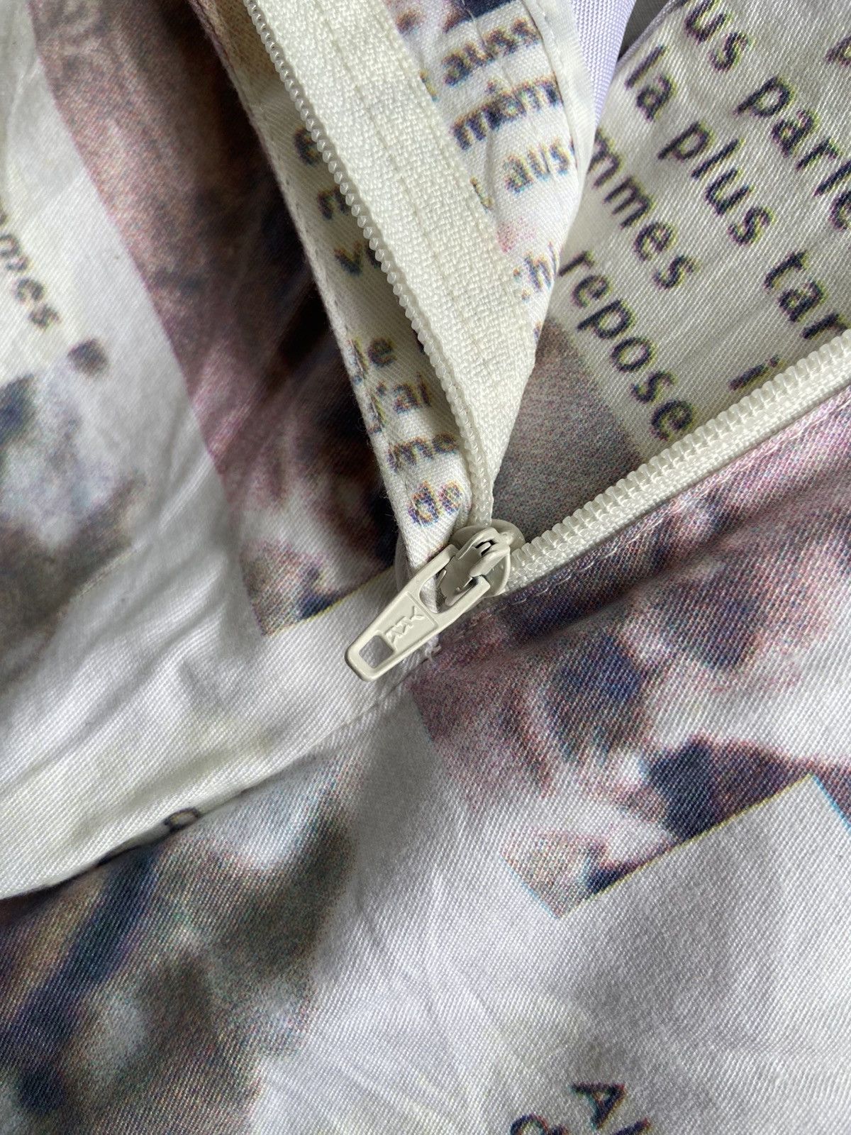 Jean Charles De Castelbajac 1990 JC de Castelbajac - Paper Printed Pants Size 29" - 5 Thumbnail