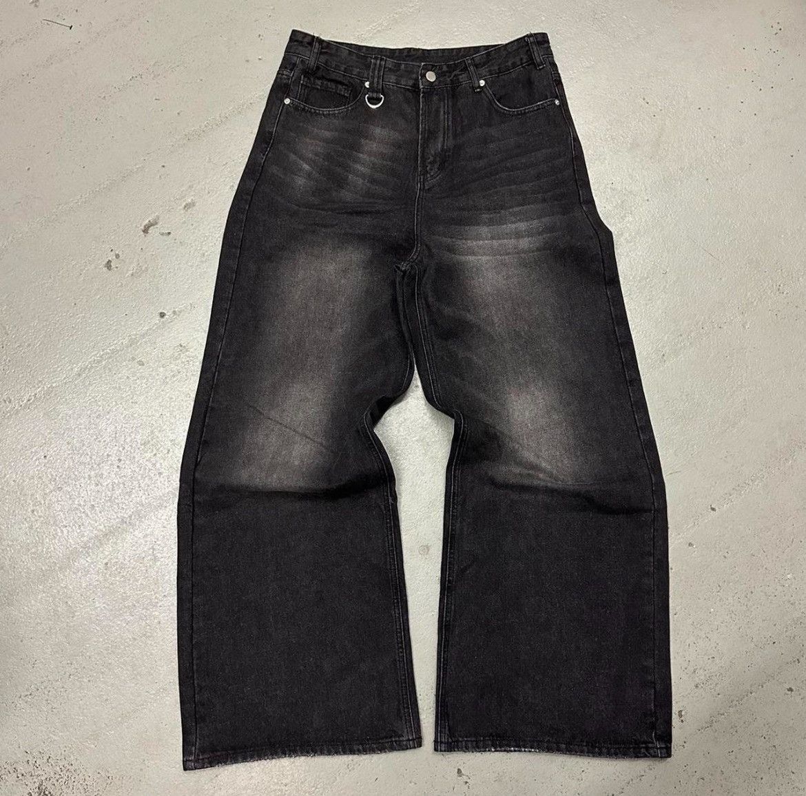 Other baggy faded black jeans Size US 32 / EU 48 - 1 Thumbnail