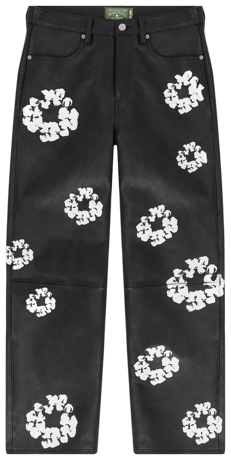 Levi's x Denim Tears Leather Wreath Pants 'Black'