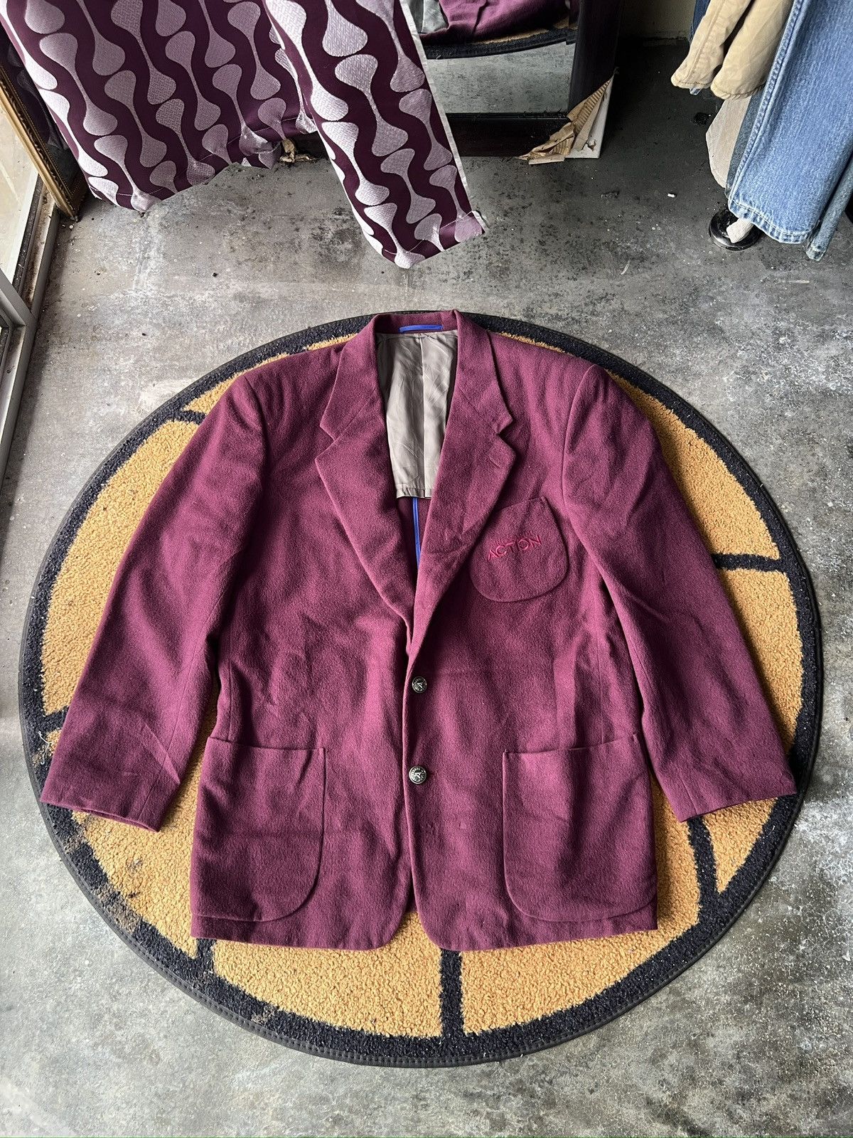 Trussardi 🔥Made in Japan Trussardi Action Blazer Size 46R - 2 Thumbnail