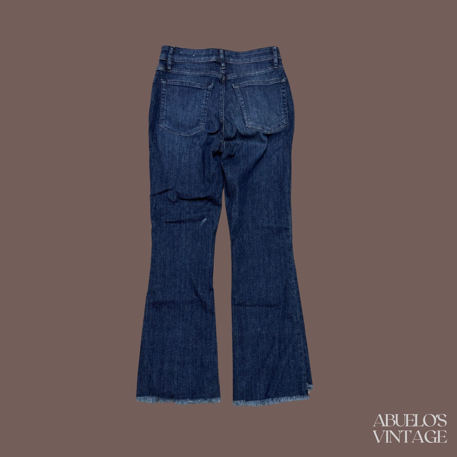 Frame FRAME Le Crop Mini Boot Jeans | Dark Wash Minimal Size 26" / US 2 / IT 38 - 3 Thumbnail