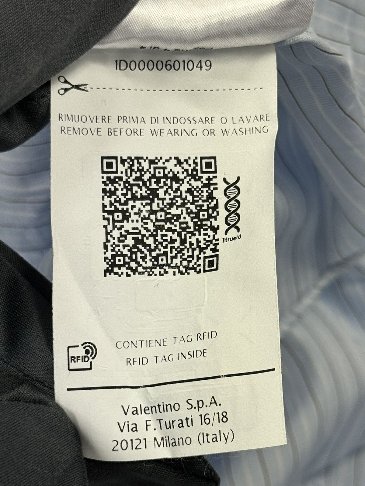 Valentino VALENTINO OVERSIZED STRIPE SHIRT Size US XXL / EU 58 / 5 - 8 Thumbnail
