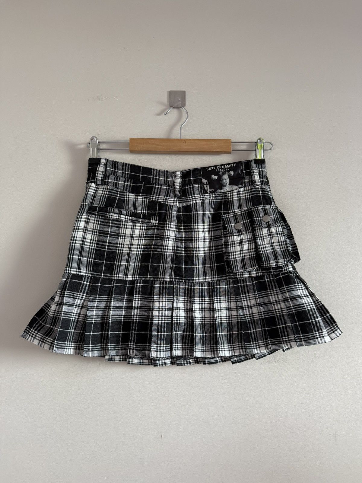 Vivienne Westwood Sexy Dynamite Plaid Mini Skirt Size 26" / US 2 / IT 38 - 6 Thumbnail