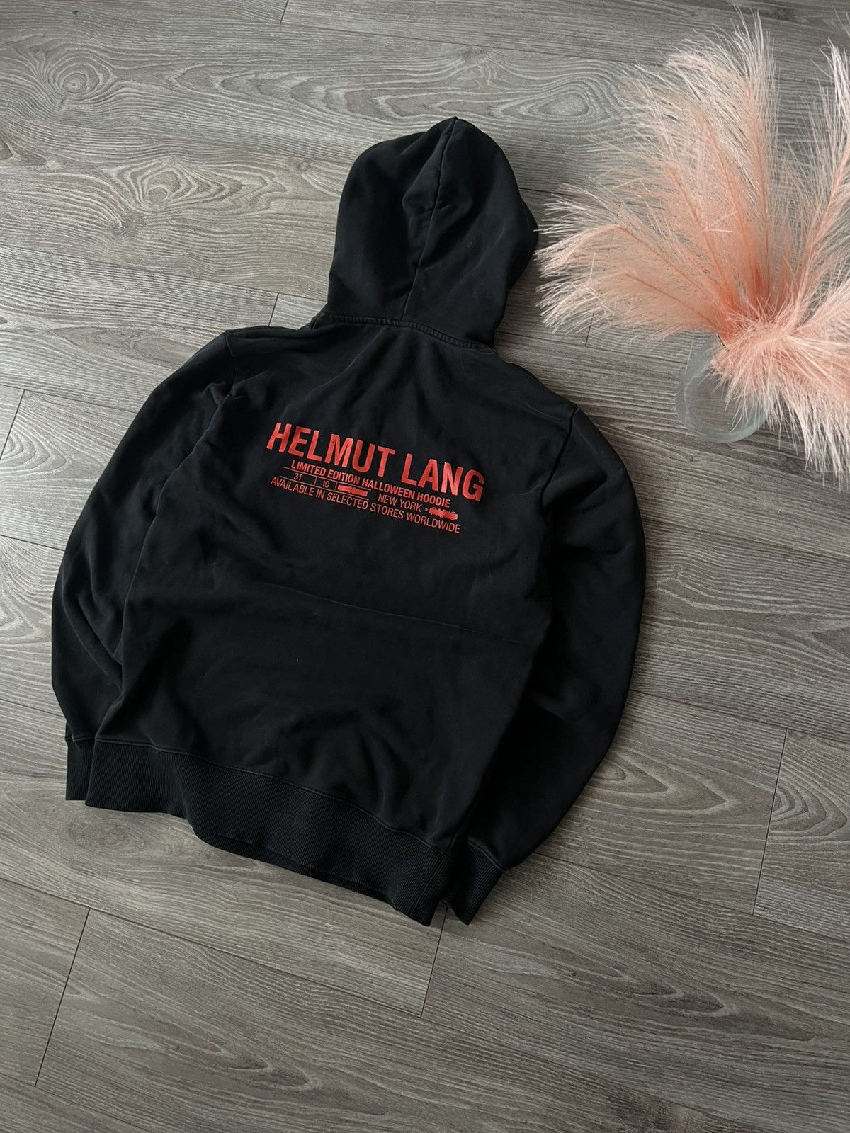 Helmut Lang ‼️Helmut Lang Limited Edition Avant Garde Halloween Hoodie‼️ Size US M / EU 48-50 / 2 - 13 Thumbnail