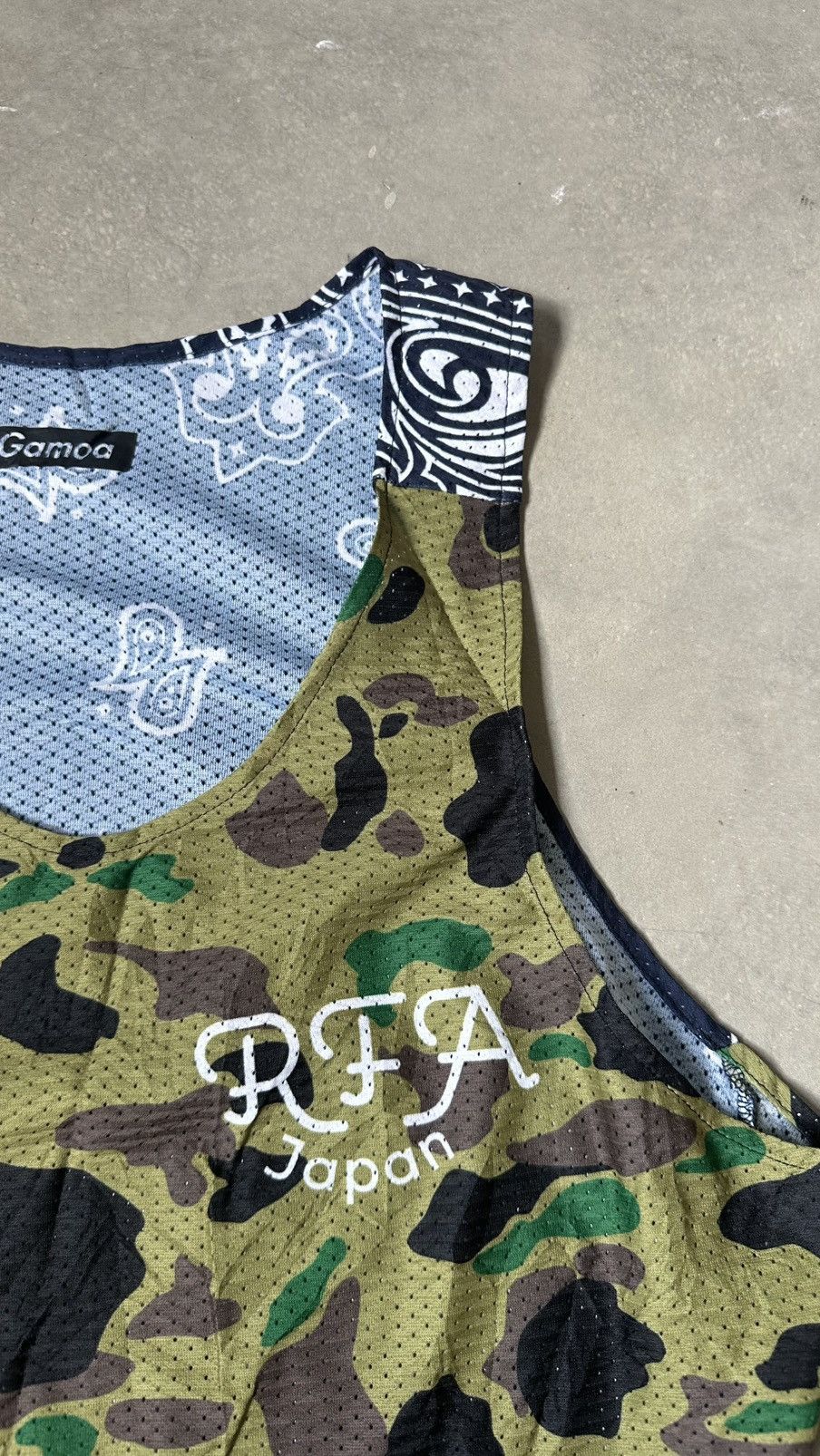 Japanese Brand GAMOA RFA JAPAN TANK TOP Size US M / EU 48-50 / 2 - 5 Thumbnail