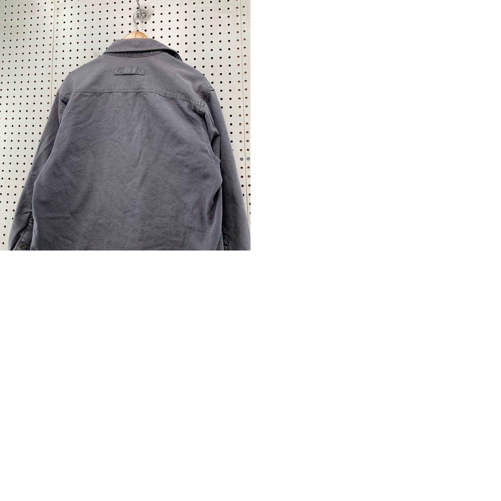 Vintage Duluth Men Jacket M Faded Gray Lined Heavyweight Canvas Cotton Wool Outdoor Winter Fall Hiking Regular Size M Mens Size US M / EU 48-50 / 2 - 12 Thumbnail