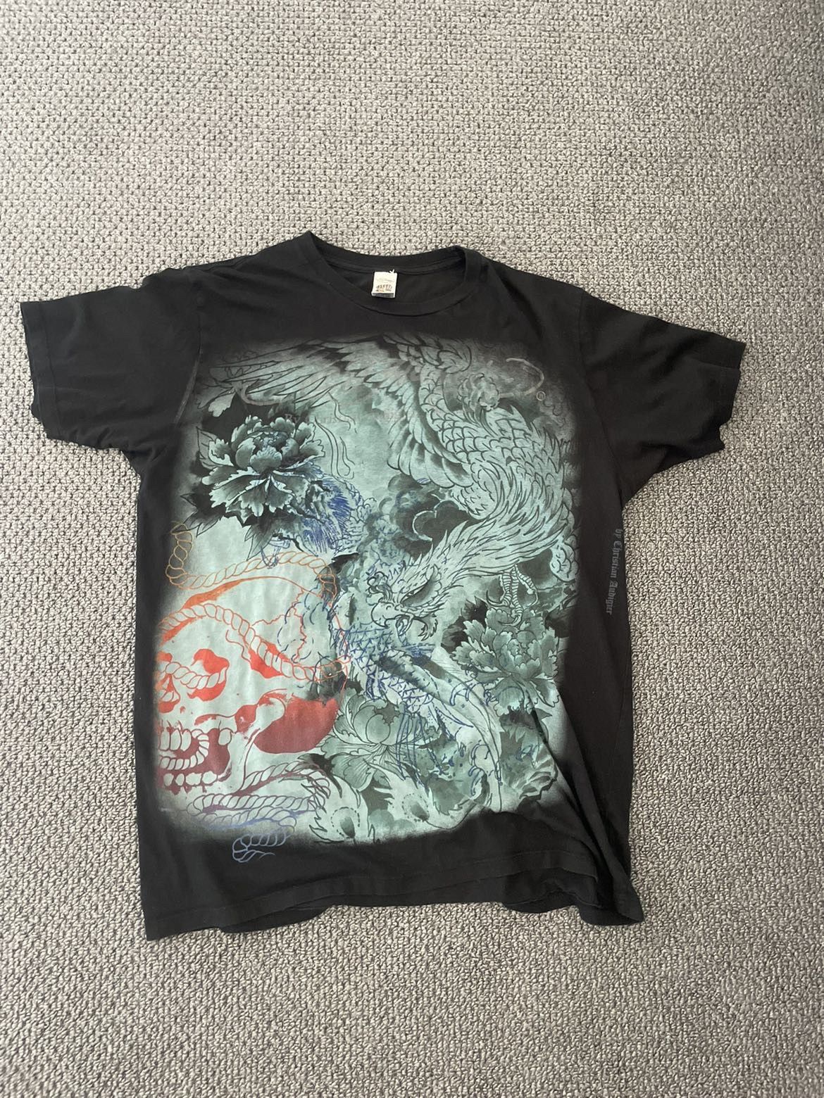 Ed Hardy Ed Hardy Dragon T-Shirt Size US XL / EU 56 / 4 - 1 Thumbnail