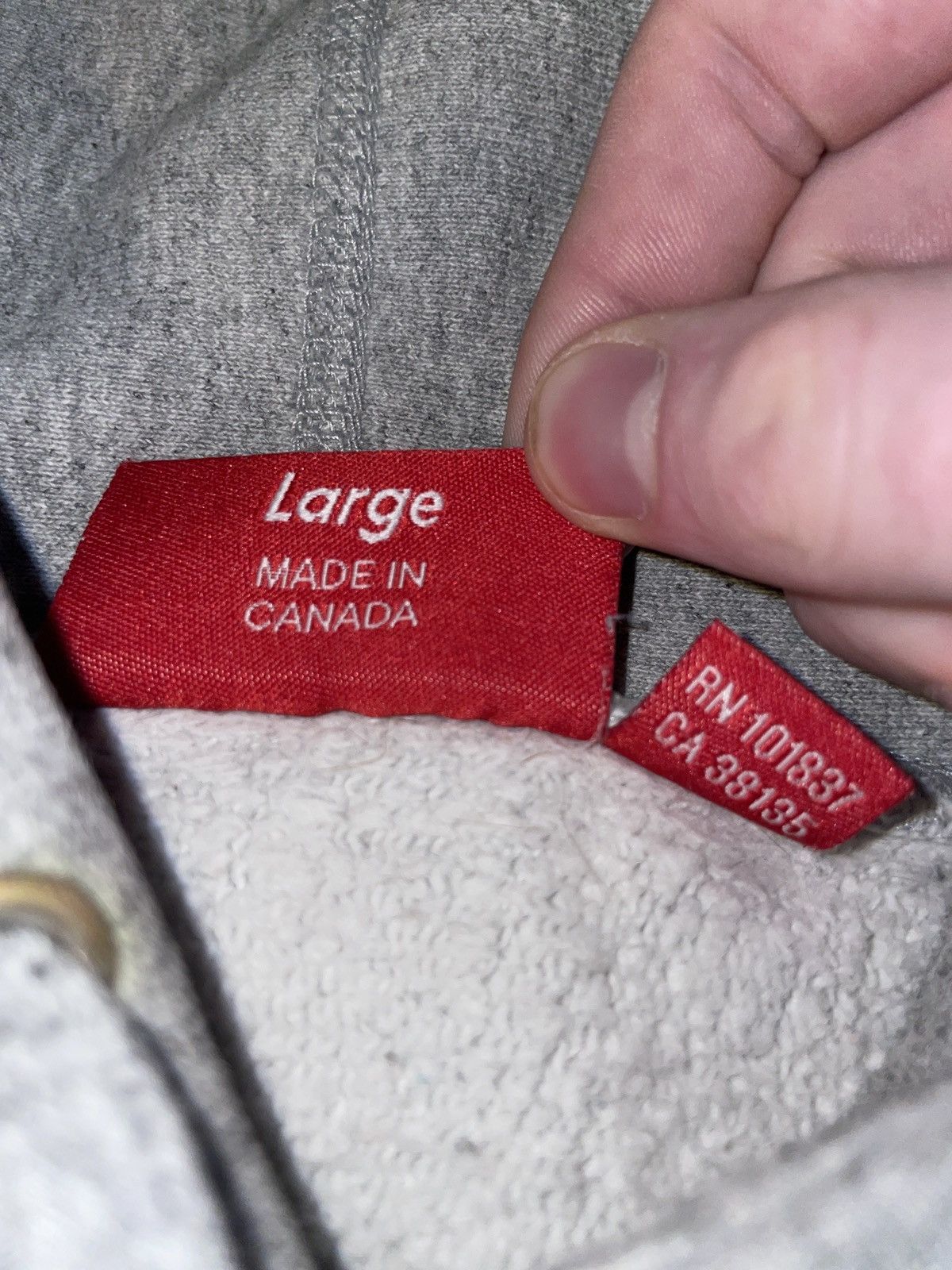 Supreme Supreme Arabic Logo Hooded Sweatshirt Size US L / EU 52-54 / 3 - 4 Thumbnail