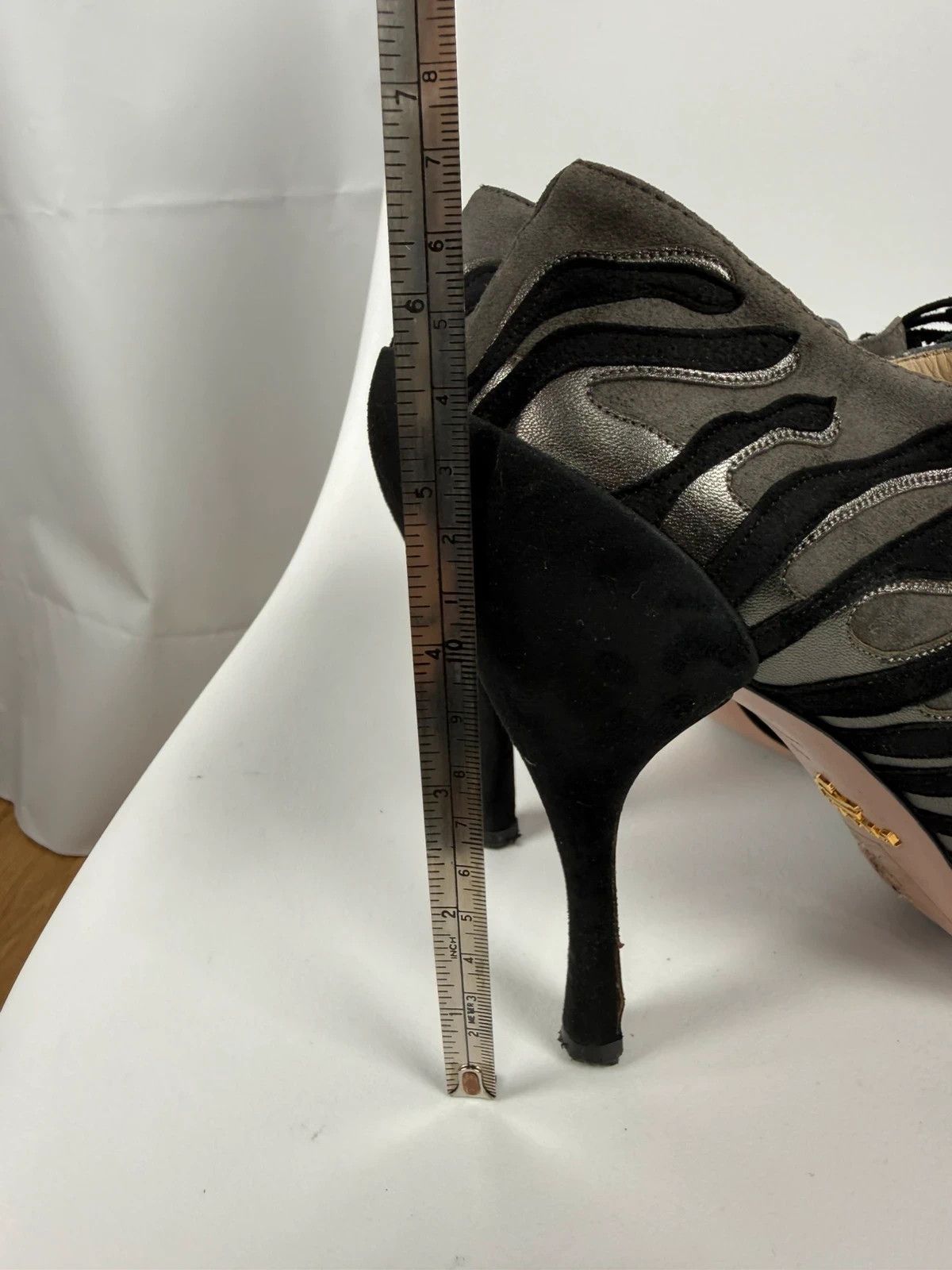 Prada Prada Rare Booties Suede size 38 Size US 8 / IT 38 - 12 Thumbnail
