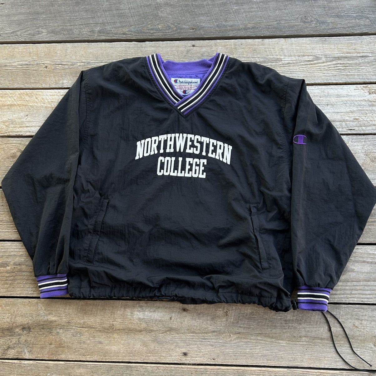 Champion Vintage 90s Northwestern Collegiate Champion Windbreaker Size US L / EU 52-54 / 3 - 1 Thumbnail
