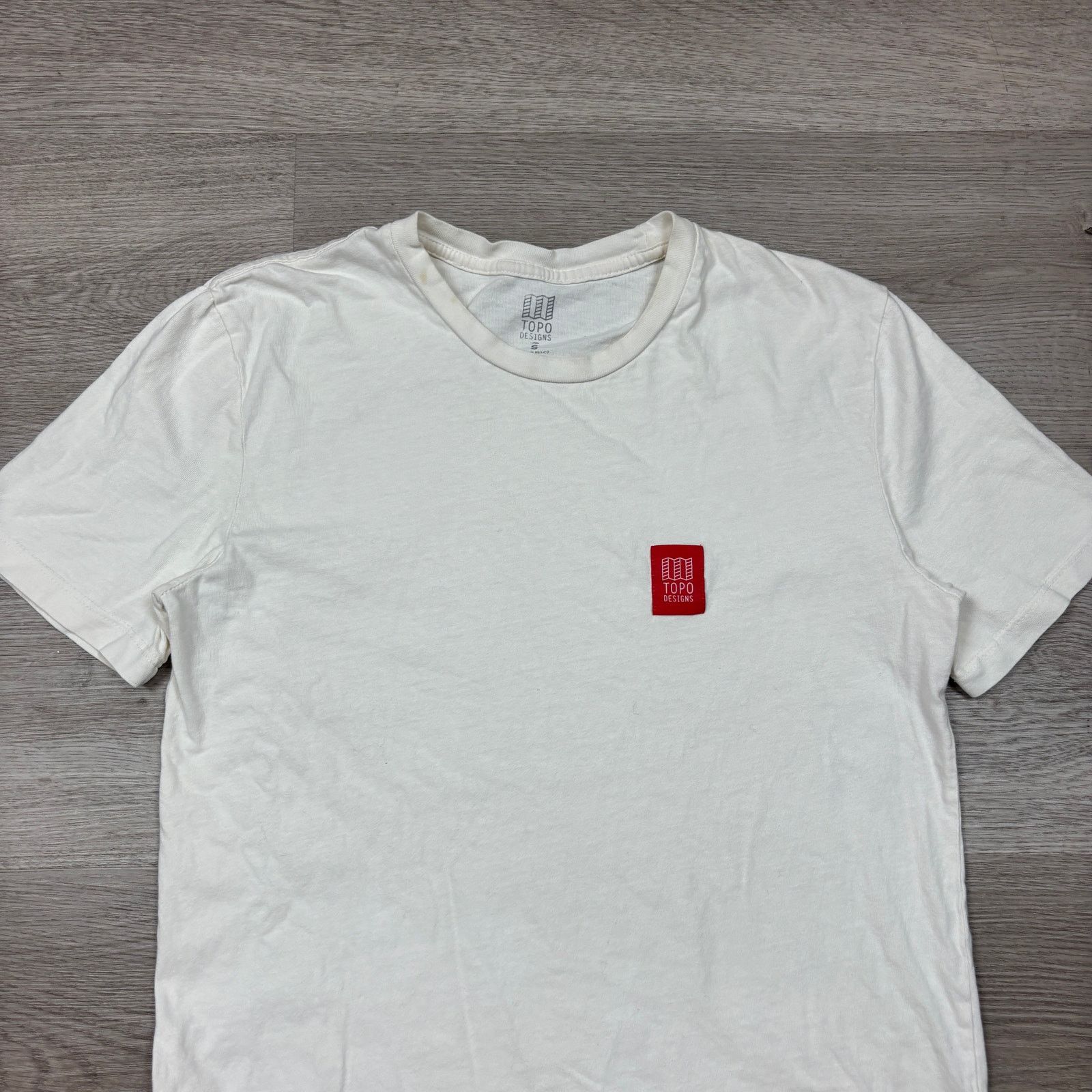 Topo Designs Topo Designs Label Tee Shirt Men's Small Gorpcore Hiking Size US S / EU 44-46 / 1 - 2 Thumbnail
