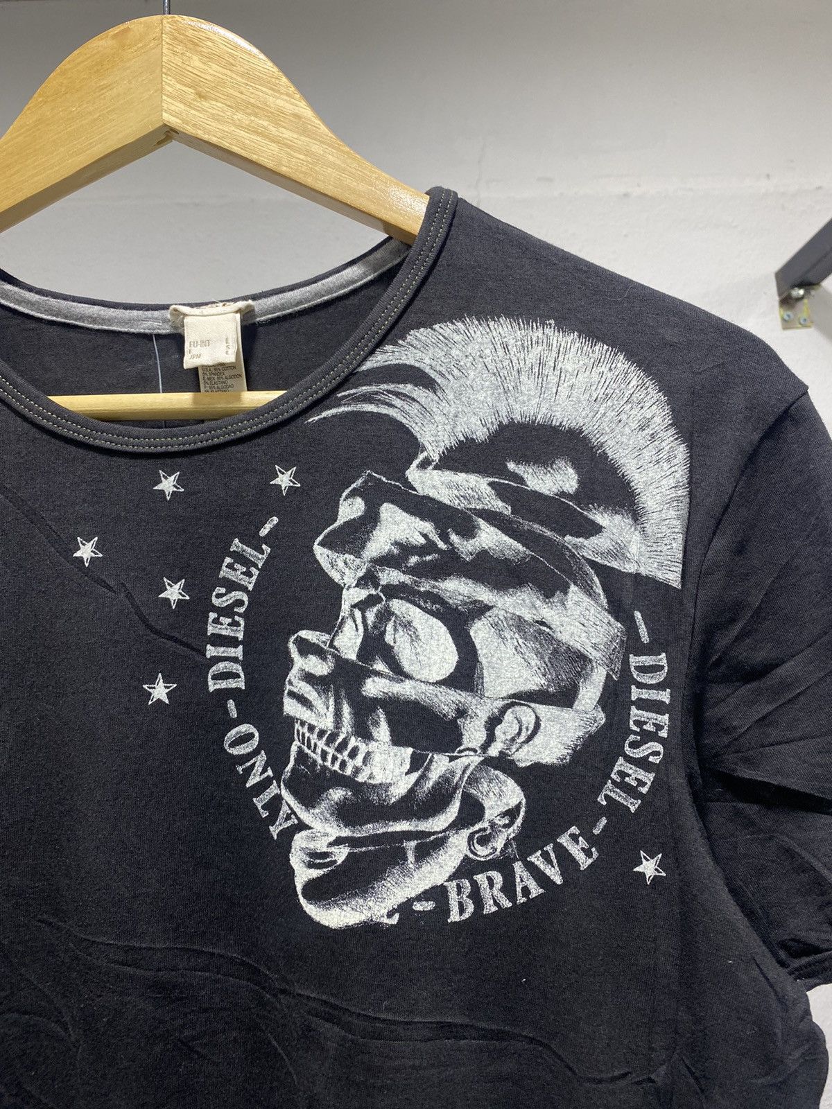 Hysteric Glamour Sick☠️ Diesel Punk Head Skull Grunge Lgb Stretch Size US L / EU 52-54 / 3 - 5 Thumbnail