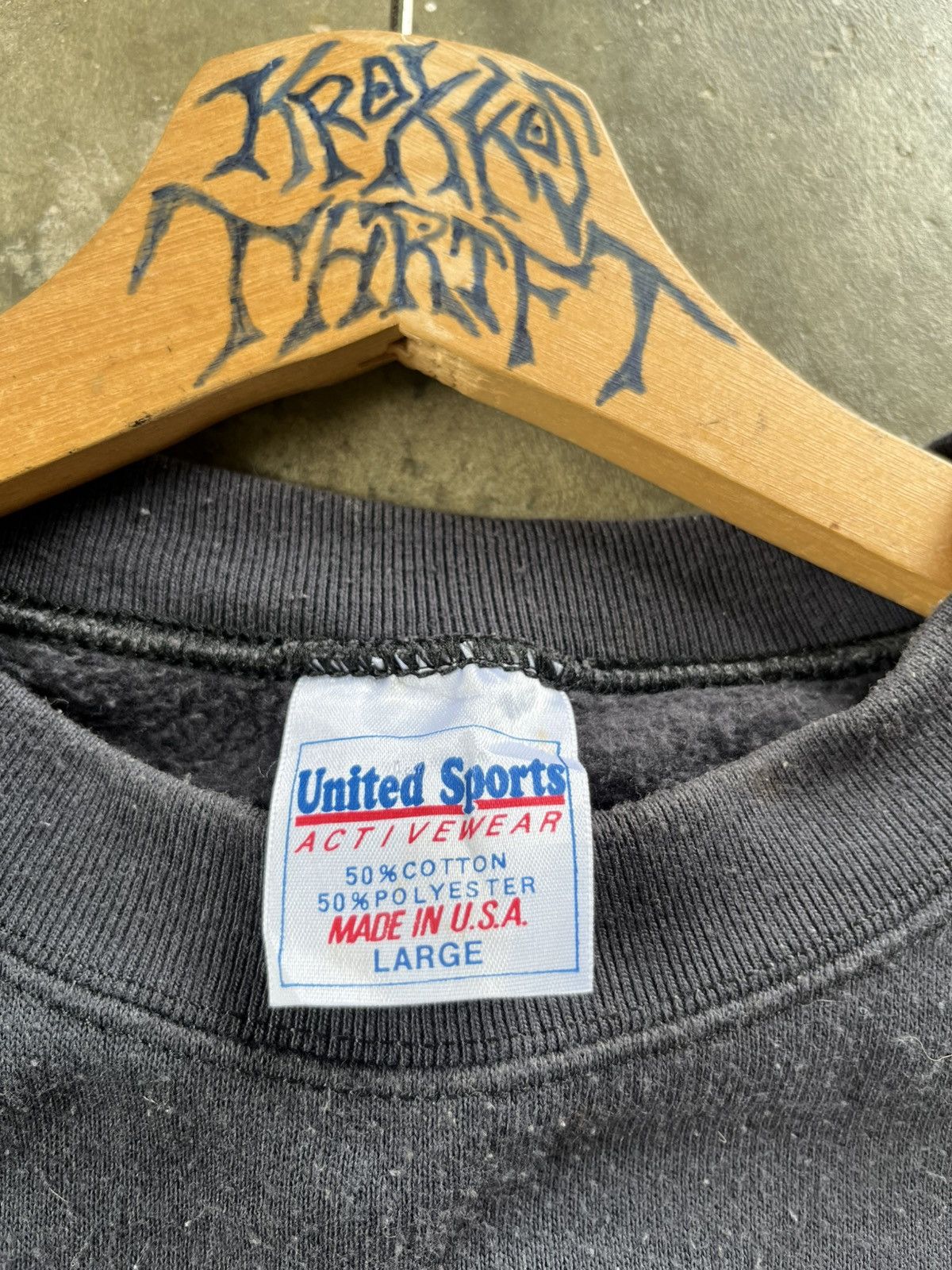 Japanese Brand × Vintage ⚡️Vintage Kuboh ruriko Staff Sweetshirts 90s USA Size US L / EU 52-54 / 3 - 4 Thumbnail
