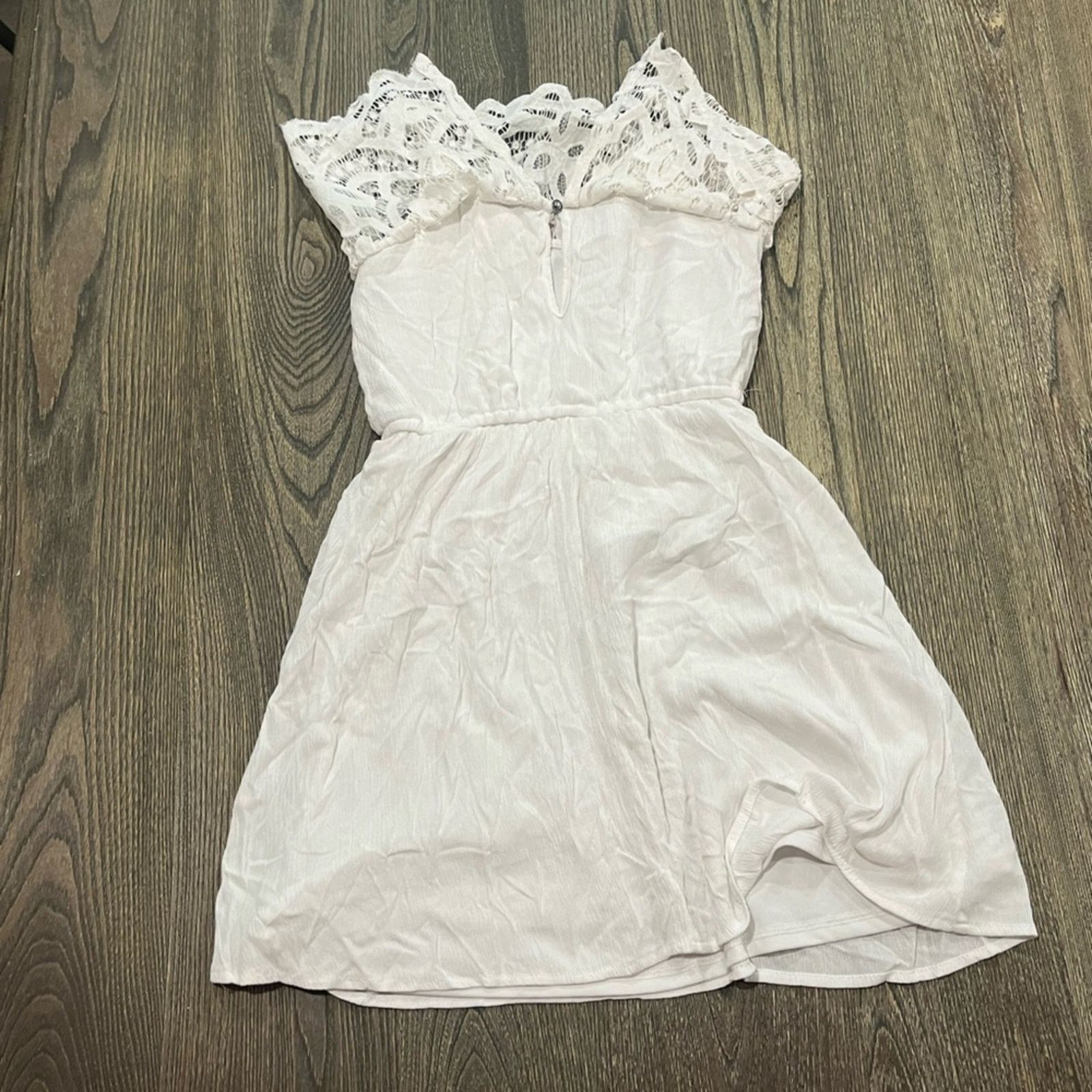 Vintage Maurices Cami Lace Mini Dress V-Neck Adjustable Strap Size S Size S / US 4 / IT 40 - 6 Thumbnail