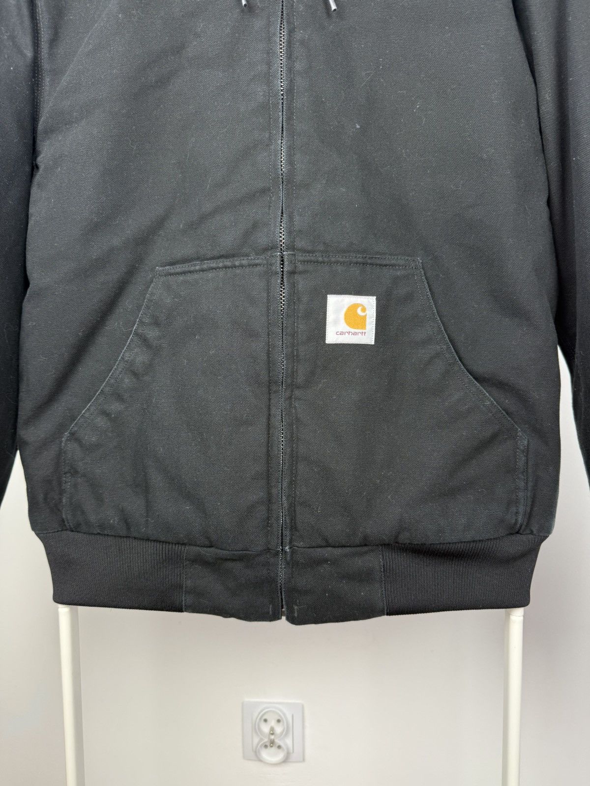 Carhartt × Carhartt Wip × Vintage CARHARTT VINTAGE ACTIVE JACKET FADED WORK ZIP HOODED Size US L / EU 52-54 / 3 - 3 Thumbnail