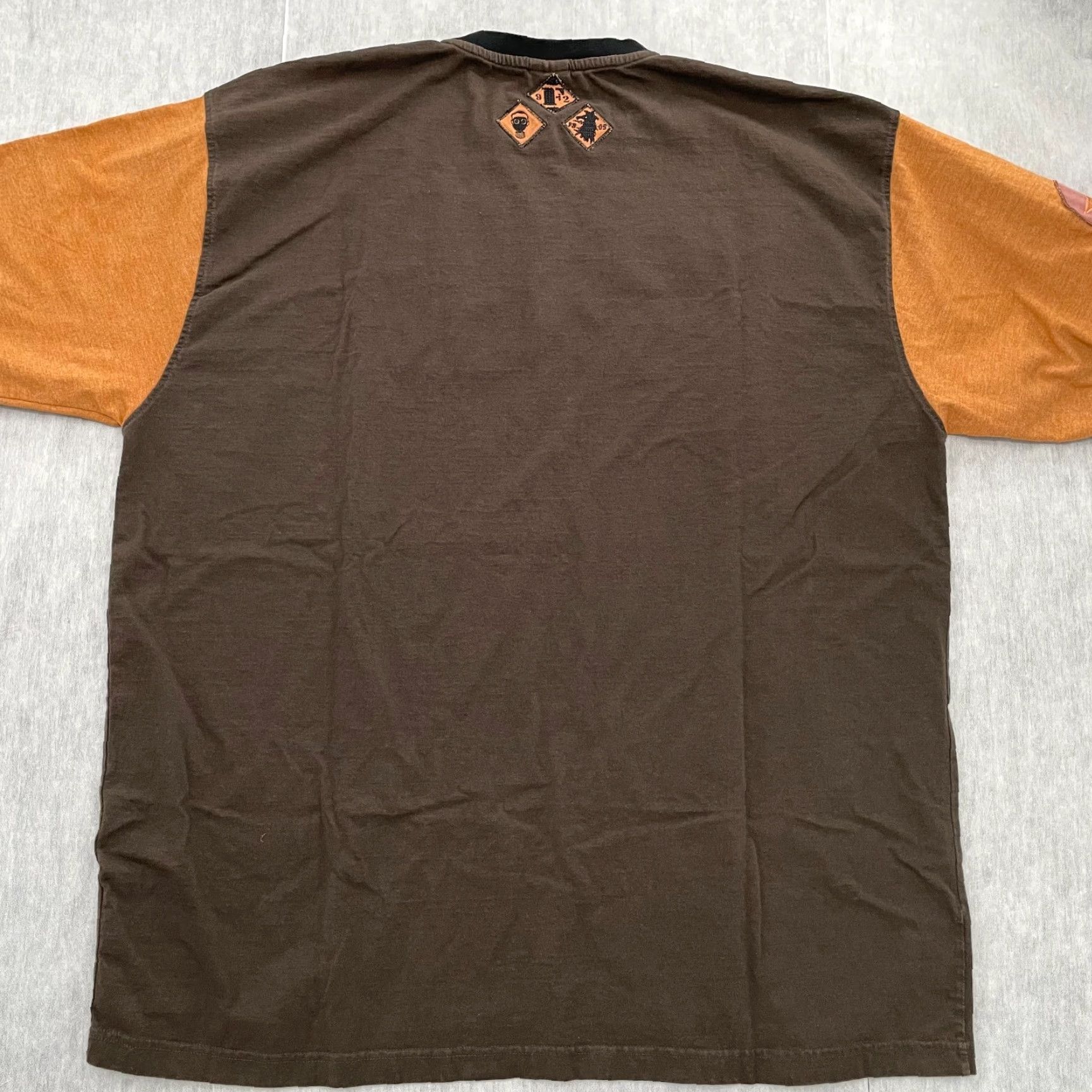 Fubu VINTAGE FUBU Shirt 3XL Gray Short Sleeve Crew Neck Logo Hip Hop Mens XXXL Size US XXL / EU 58 / 5 - 2 Thumbnail
