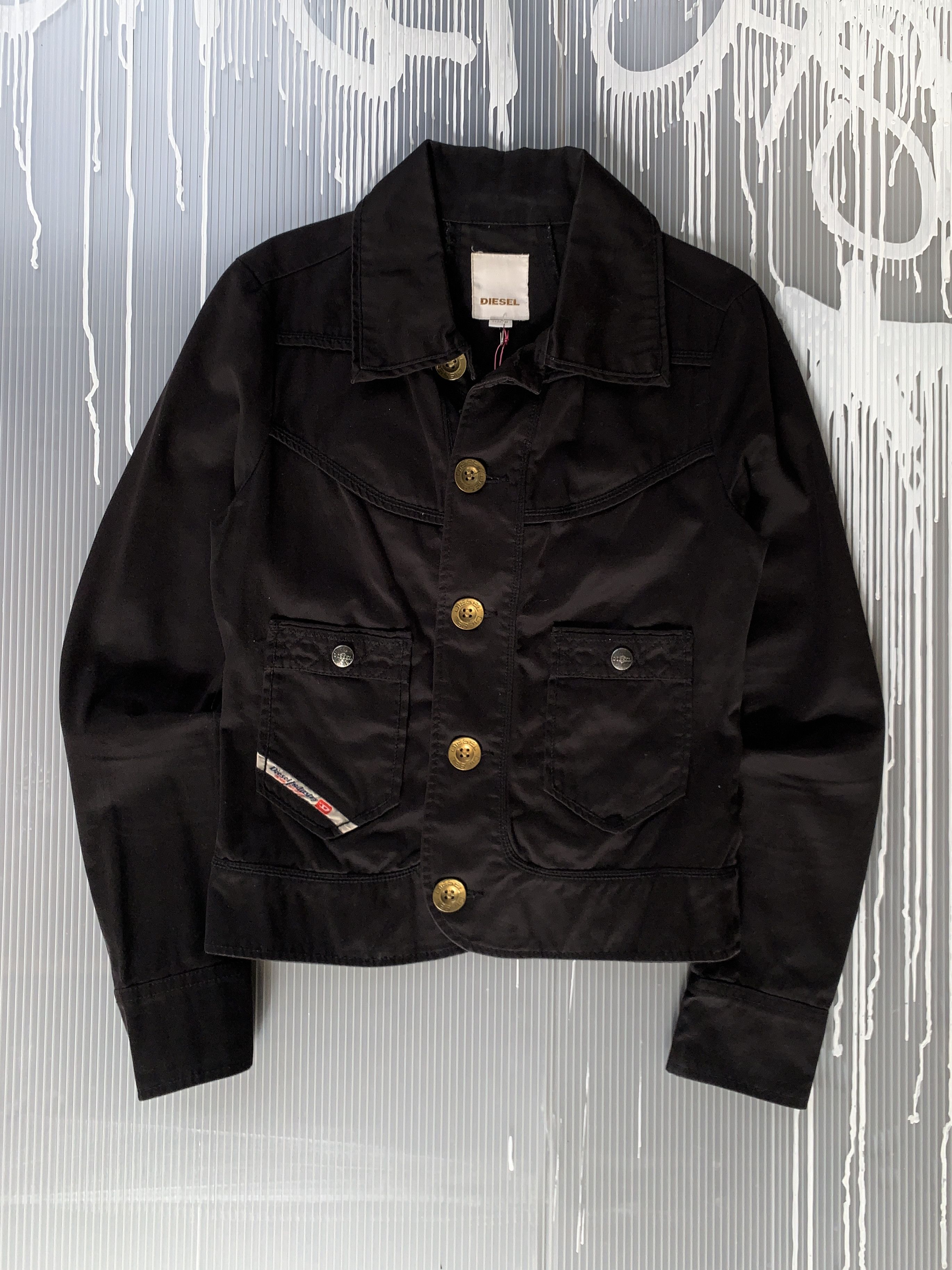 Diesel Diesel black denim jacket - M Size M / US 6-8 / IT 42-44 - 1 Thumbnail