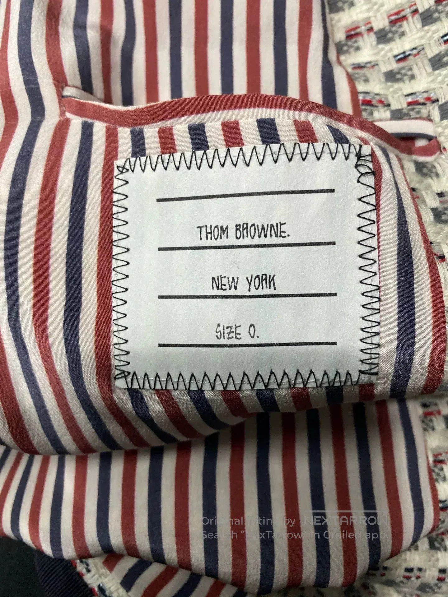 Thom Browne thom browne tb coat with red accents. Size US XS / EU 42 / 0 - 6 Thumbnail