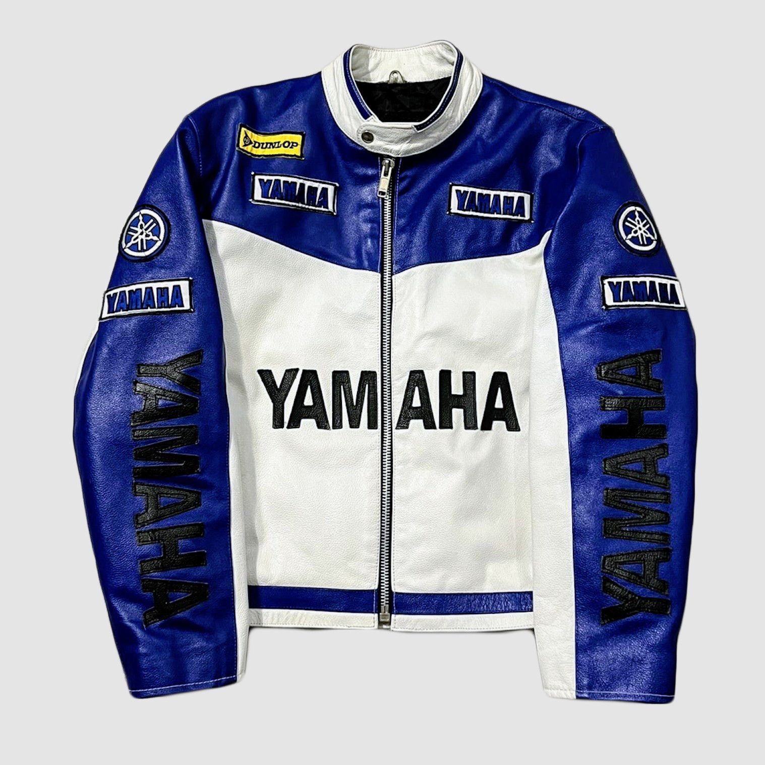 Yamaha YAMAHA Biker Leather Jacket Racing STREETWEAR | Grailed