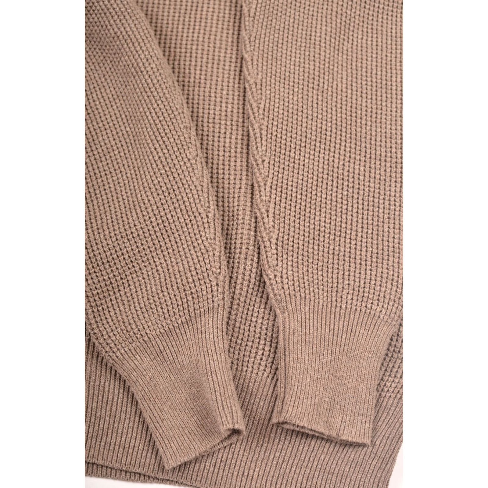 Allsaints Allsaints Trias Crew Knit Cotton Pullover Sweater M Brown Mens Size US M / EU 48-50 / 2 - 3 Thumbnail