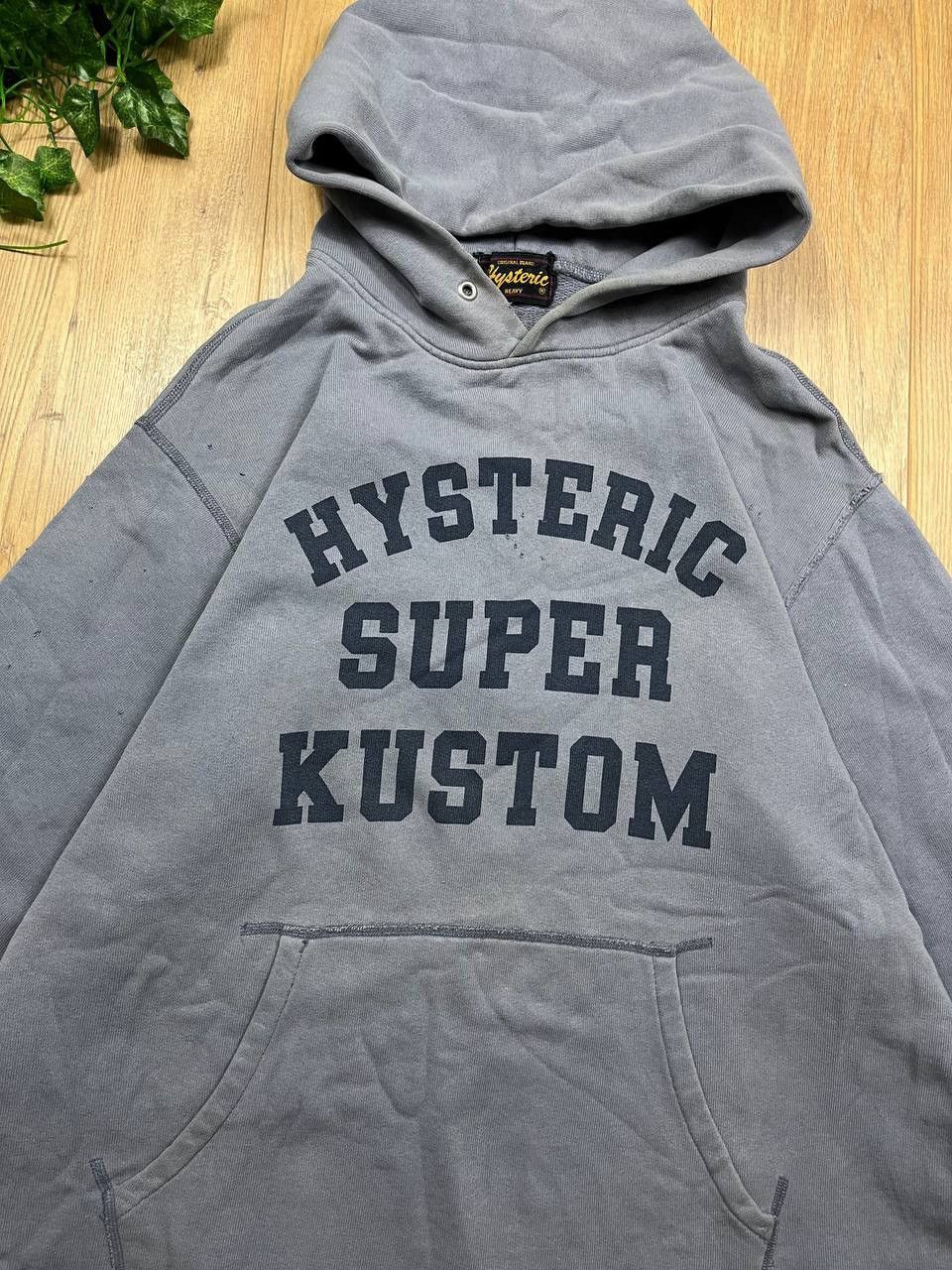 Hysteric Glamour HYSTERIC GLAMOUR SUPER KUSTOM RARE ARCHIVE HOODIE DISTRESSED Size US L / EU 52-54 / 3 - 2 Thumbnail