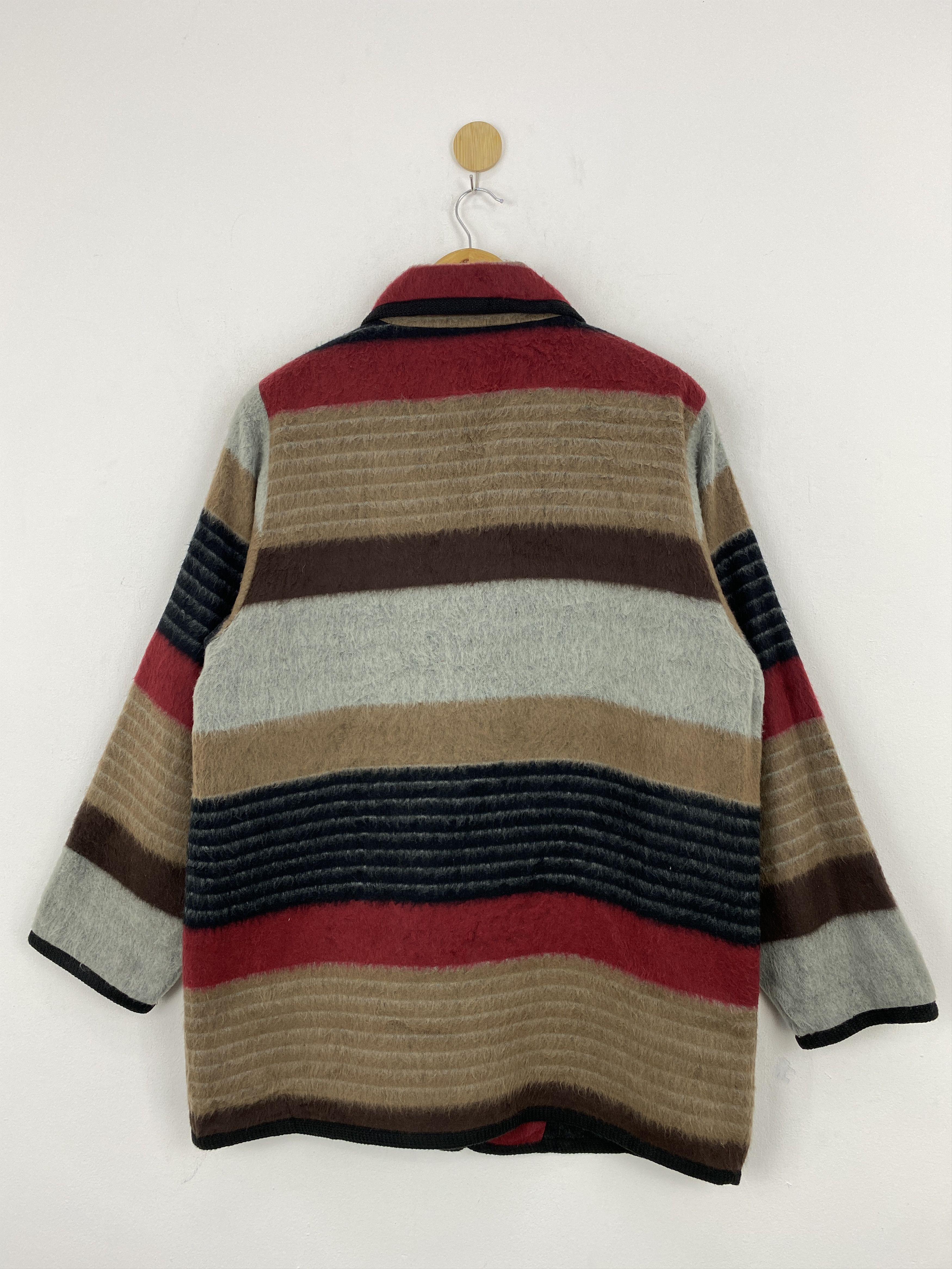 Japanese Brand Vtg Japan Brand Navajo Style Wool Multicolour Jacket JA0126 Size US L / EU 52-54 / 3 - 2 Thumbnail
