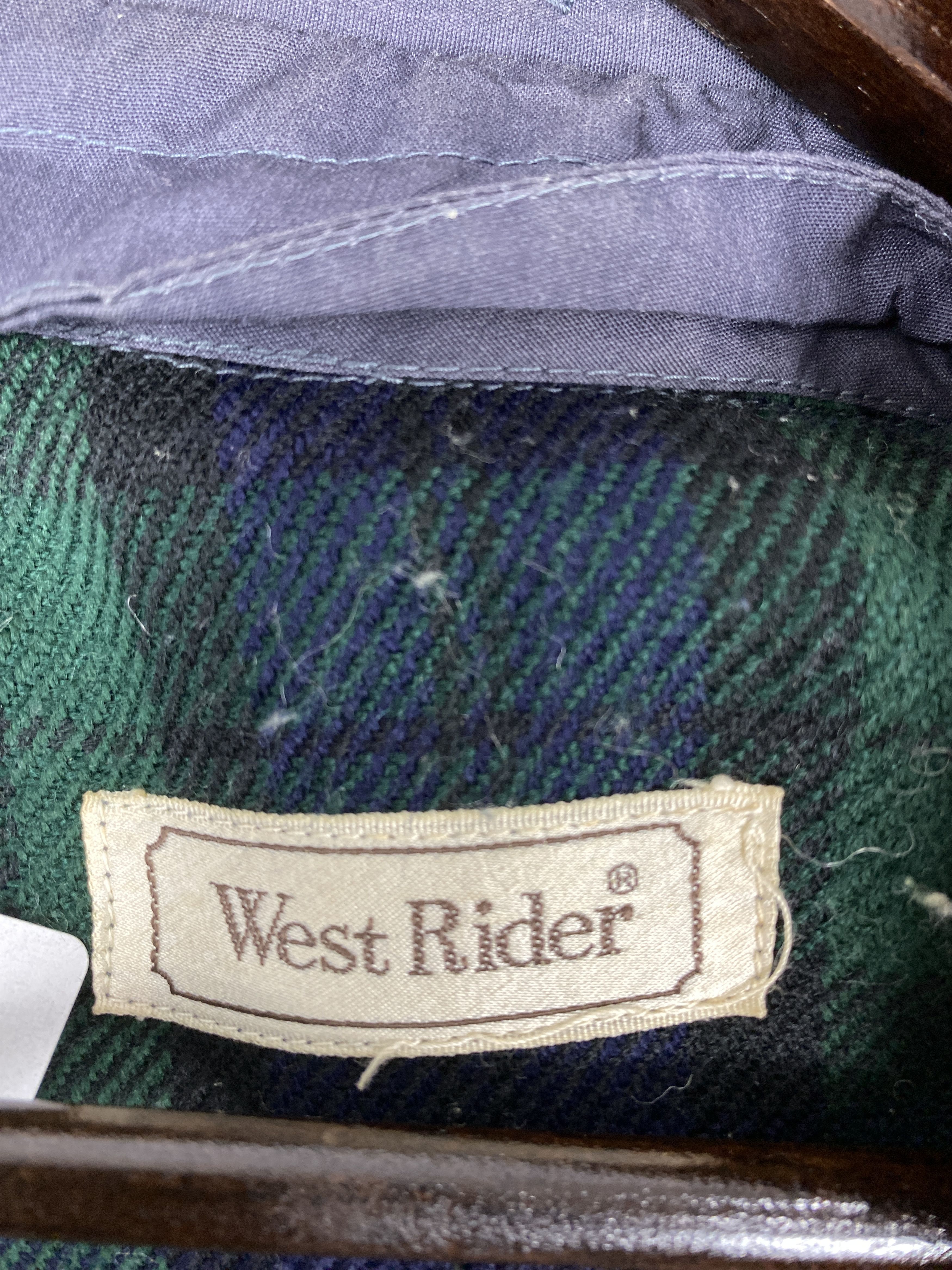 Vintage Vintage West Rider Checked Lining Jacket J2129 Size US M / EU 48-50 / 2 - 9 Thumbnail