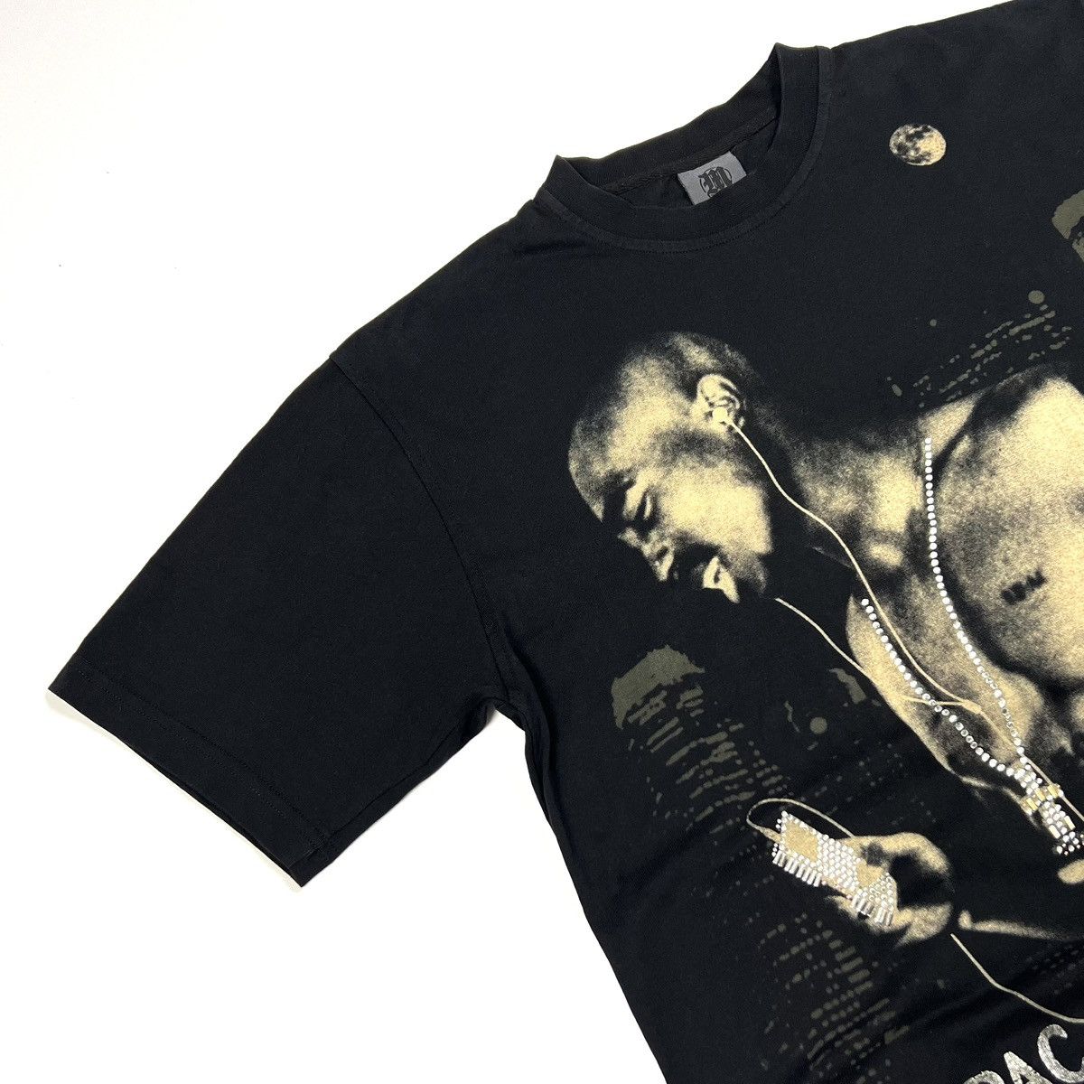 Rap Tees × Vintage Vintage Tupac 2pac Shakur Overprint Hip Hop Rap T Shirt - XL Size US XL / EU 56 / 4 - 11 Thumbnail