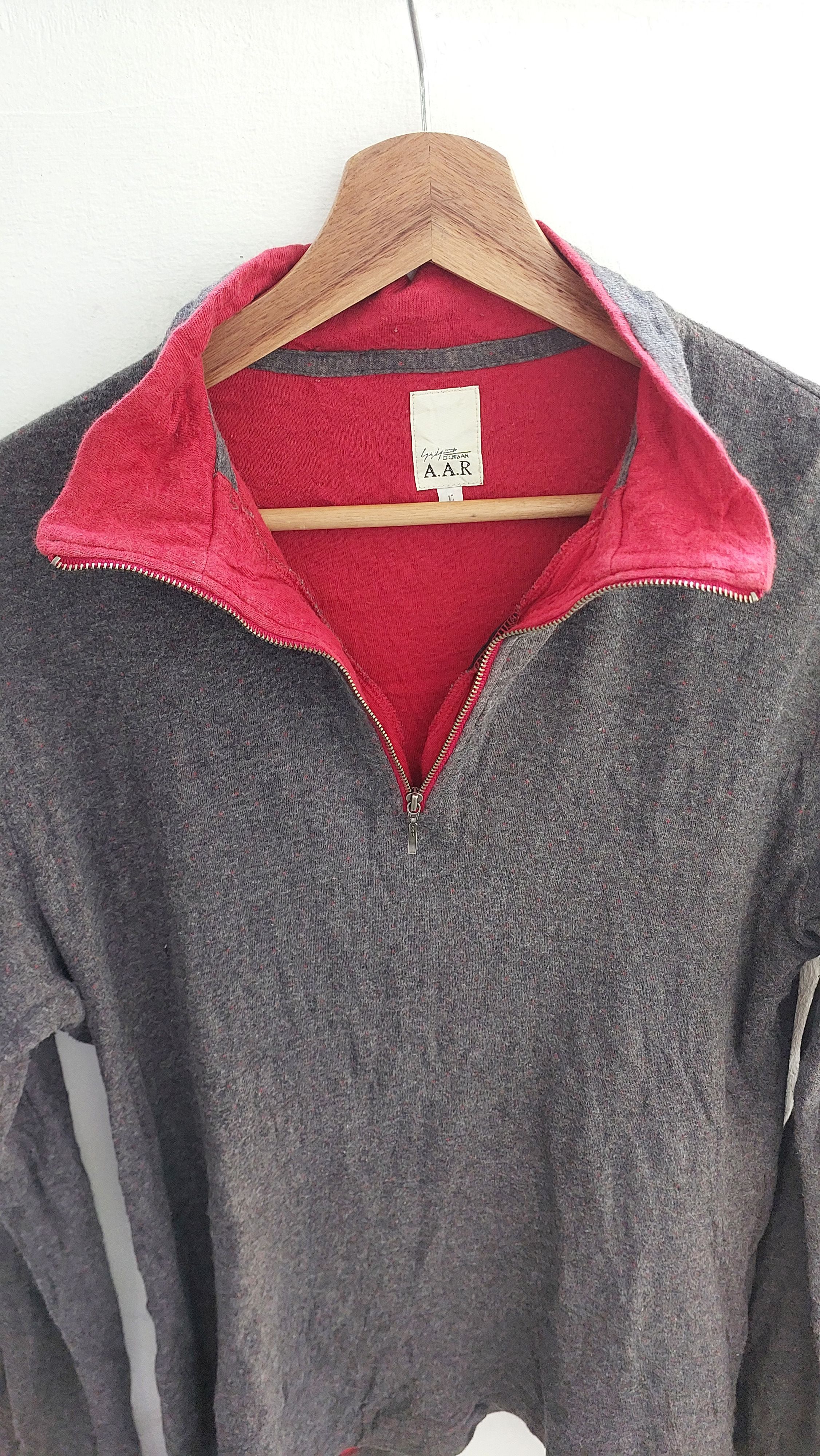 Yohji Yamamoto A.A.R. YOHJI YAMAMOTO HALF ZIPPER Size US S / EU 44-46 / 1 - 3 Thumbnail