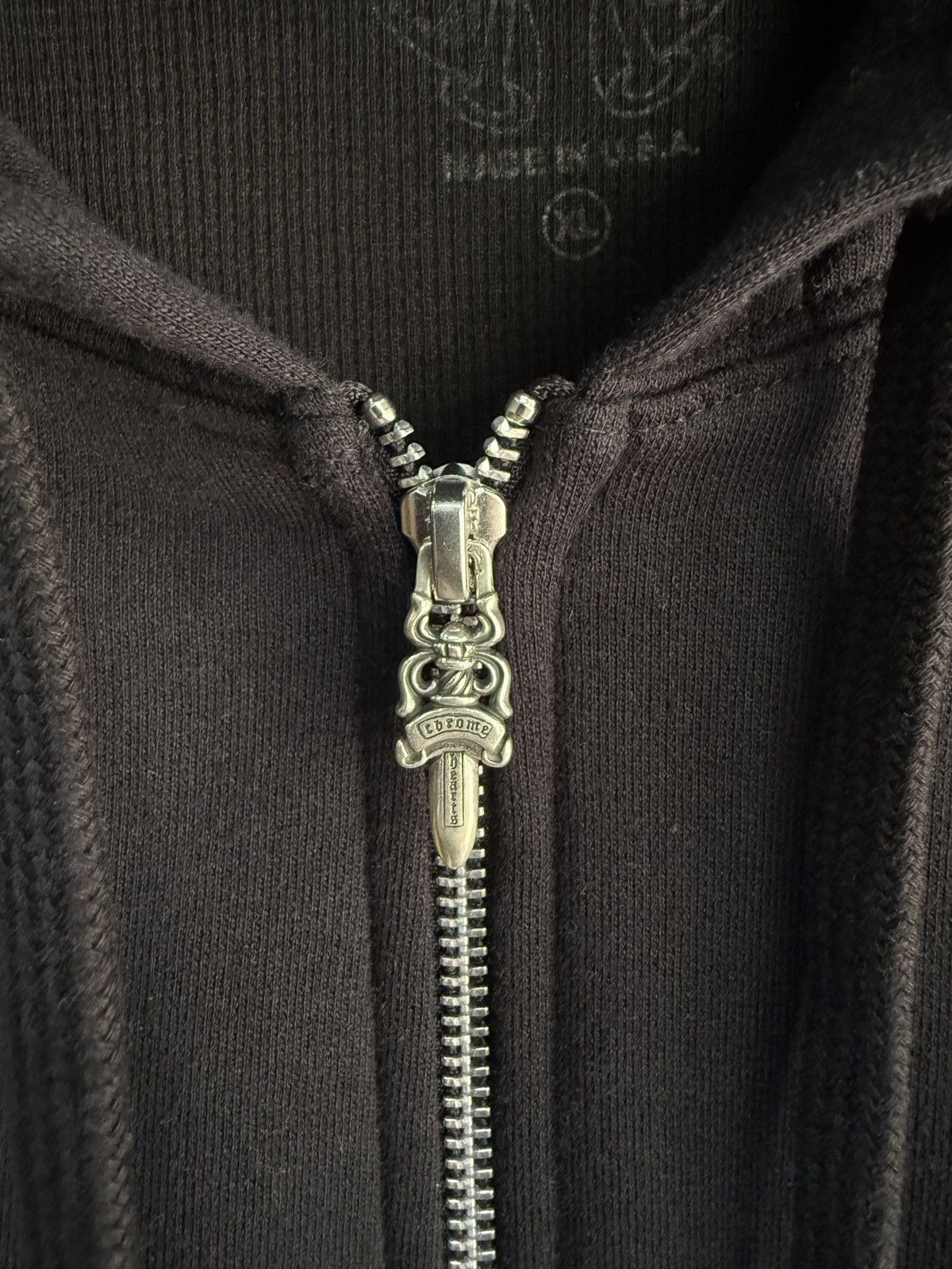 Chrome Hearts Chrome Hearts Zip Up blue Thermal Hoodie Size US XL / EU 56 / 4 - 4 Thumbnail