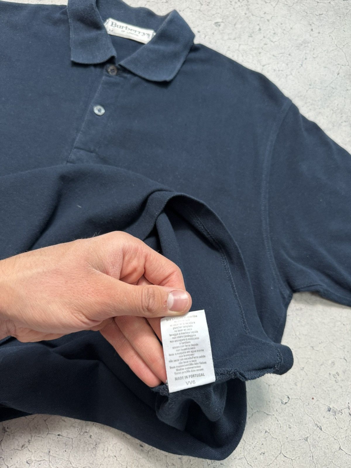 Burberry Burberrys Polo Shirt Vintage 90’s Luxury Size US M / EU 48-50 / 2 - 8 Thumbnail
