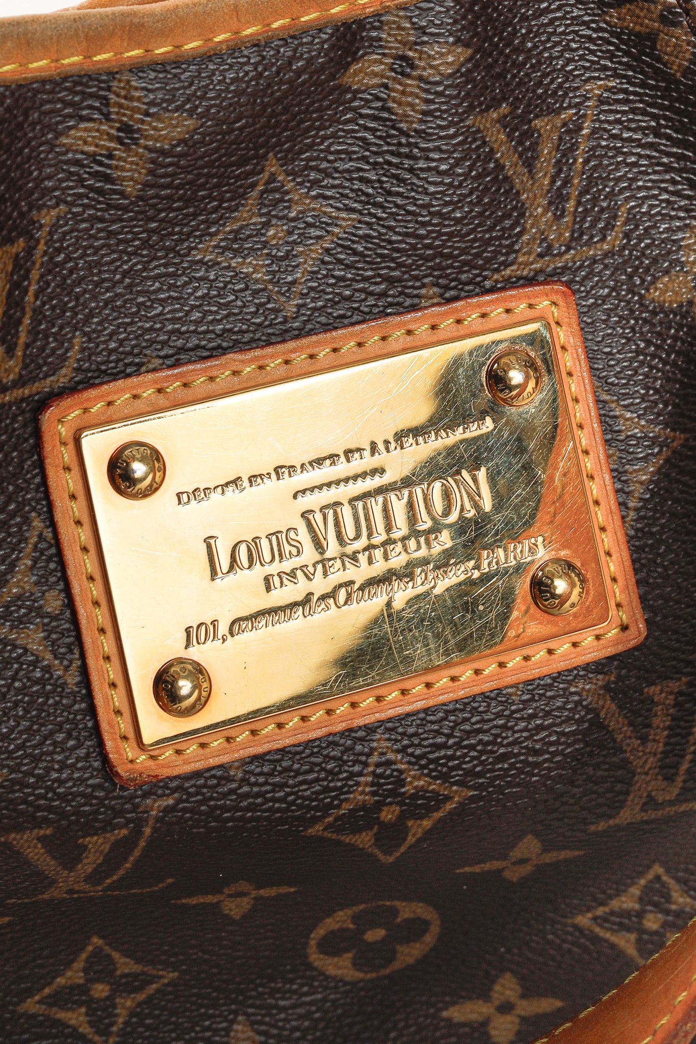 Louis Vuitton Louis Vuitton Galliera Brown Monogram Hobo Bag Size ONE SIZE - 8 Thumbnail