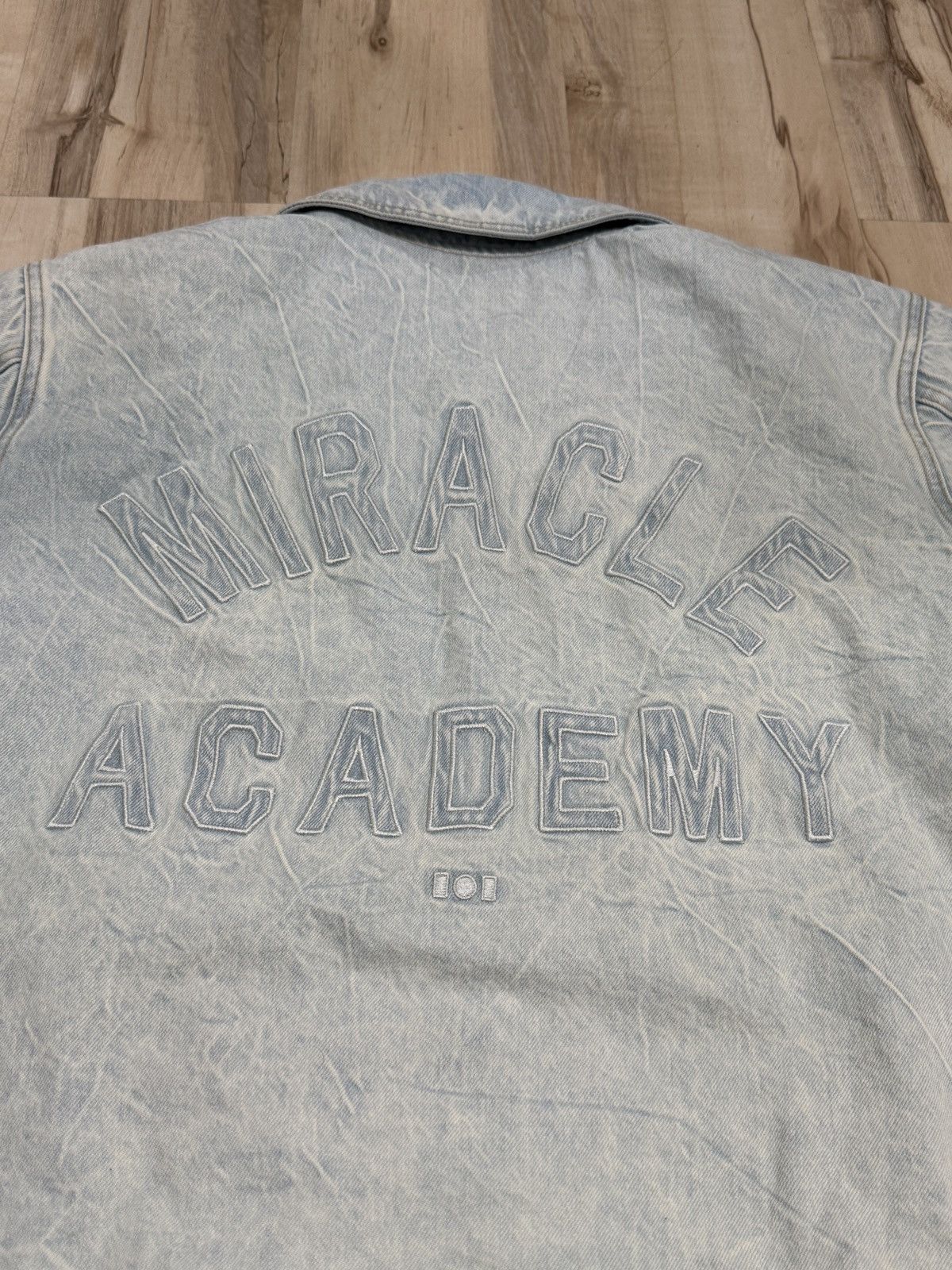 Nahmias Nahmias Miracle Academy Denim Bomber jacket Size US L / EU 52-54 / 3 - 6 Thumbnail
