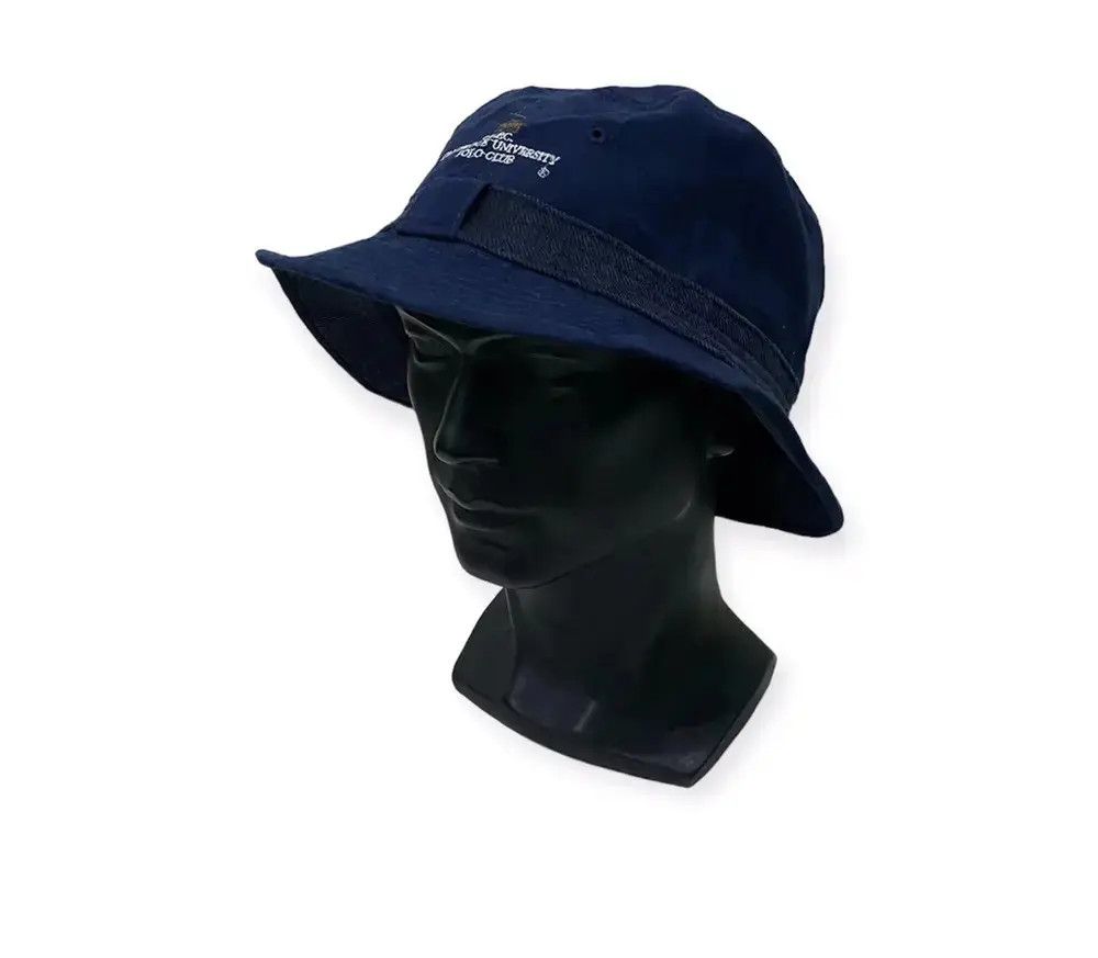Beverly Hills Polo Club × Vintage Polo Club Cambridge University Bucket Hat Size ONE SIZE - 1 Thumbnail
