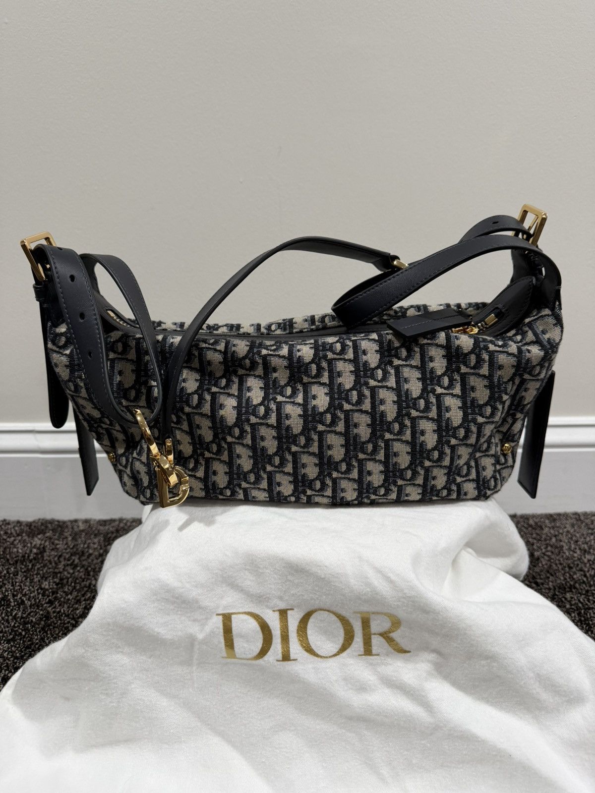 Dior Dior Large D-Journey Oblique Monogram Bag Size ONE SIZE - 11 Thumbnail
