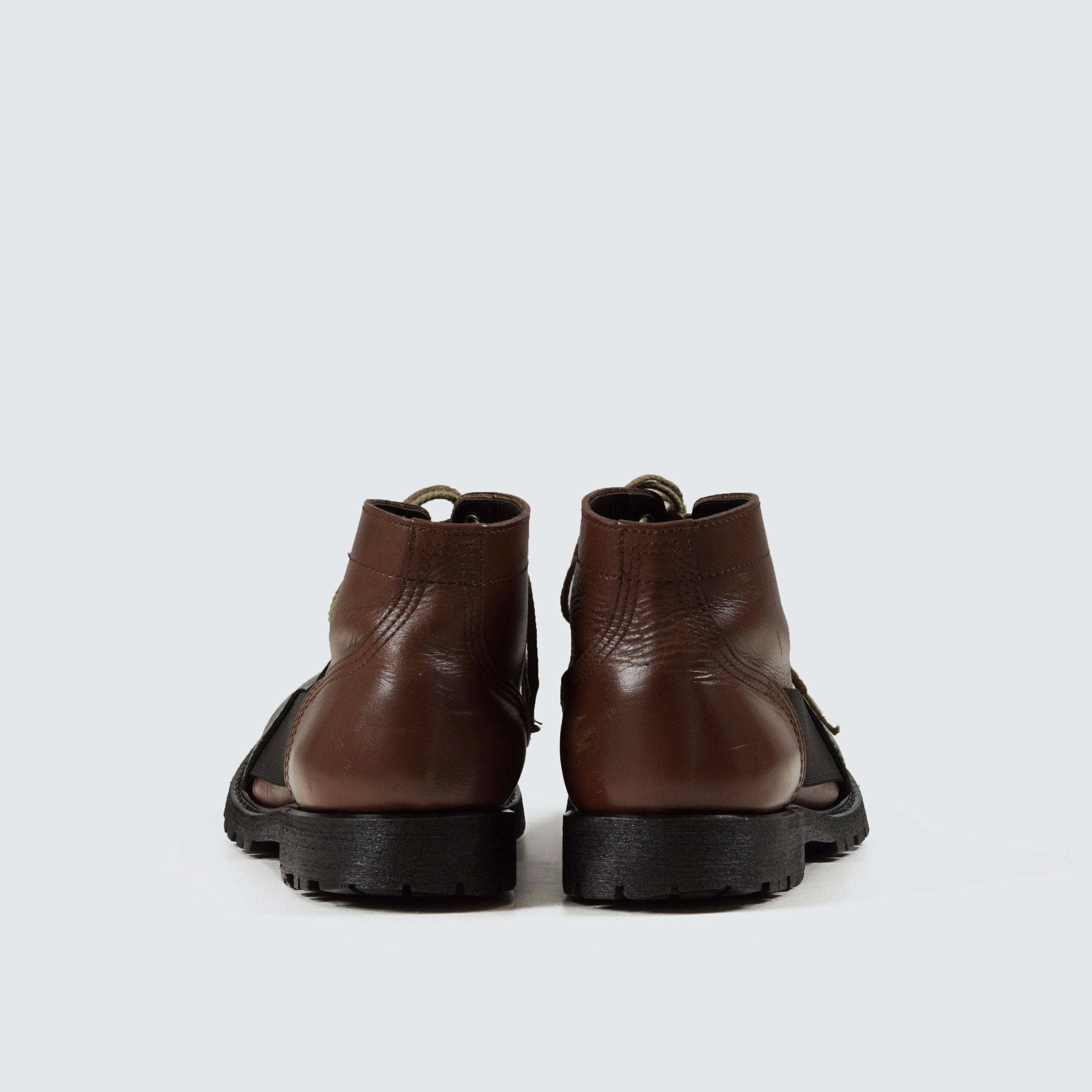 Comme des Garcons Homme Plus Two‑tone leather ankle boots Size US 7 / EU 40 - 6 Thumbnail