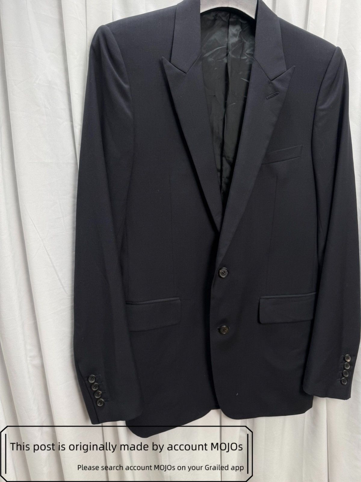 Dior Sz 48 Dior Homme 05AW Hedi Era Wool Blzaer mojos1041 Size US M / EU 48-50 / 2 - 3 Thumbnail