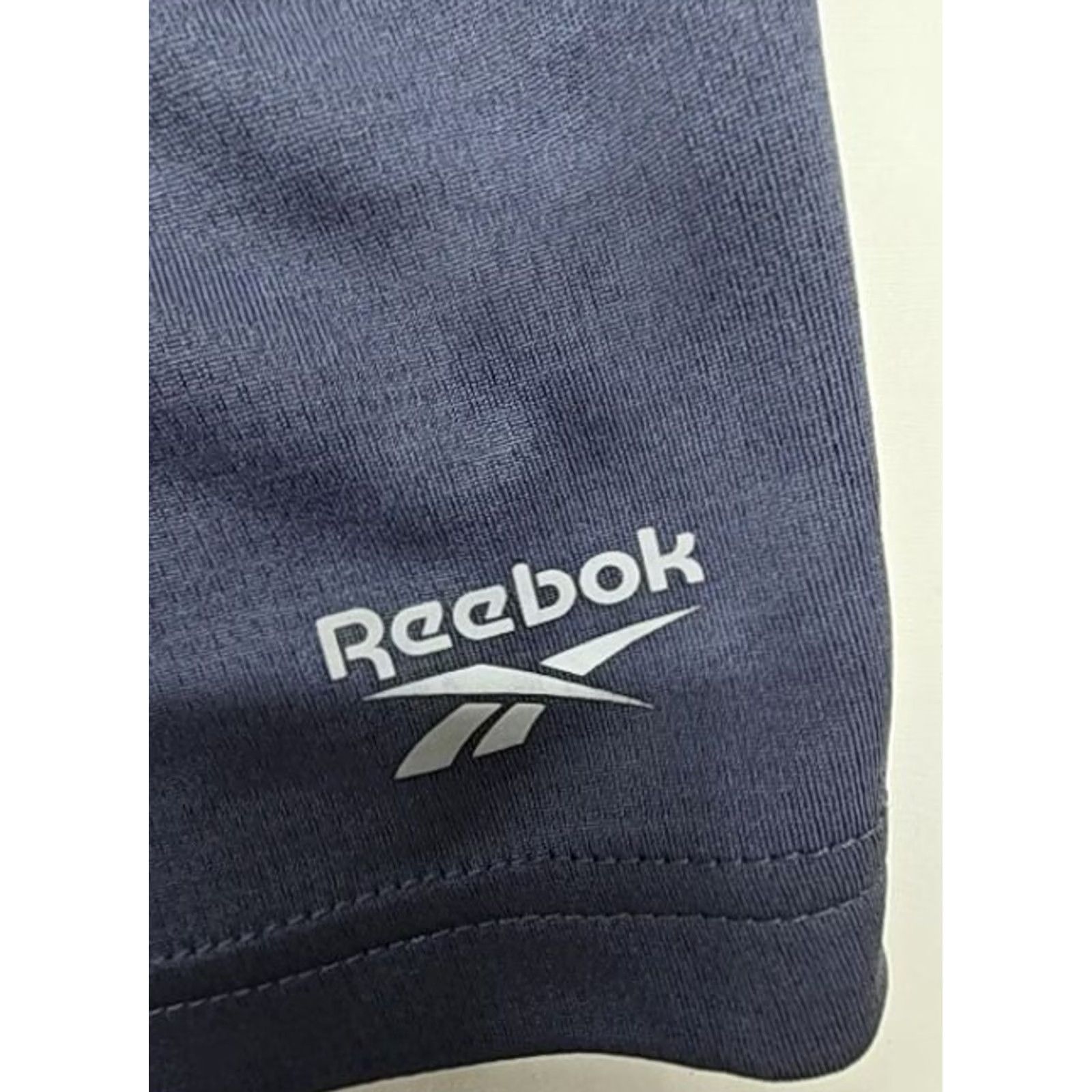 Reebok Reebok Men Navy Athletic Shorts Elastic Waist Size M Regular Size US 31 - 6 Thumbnail