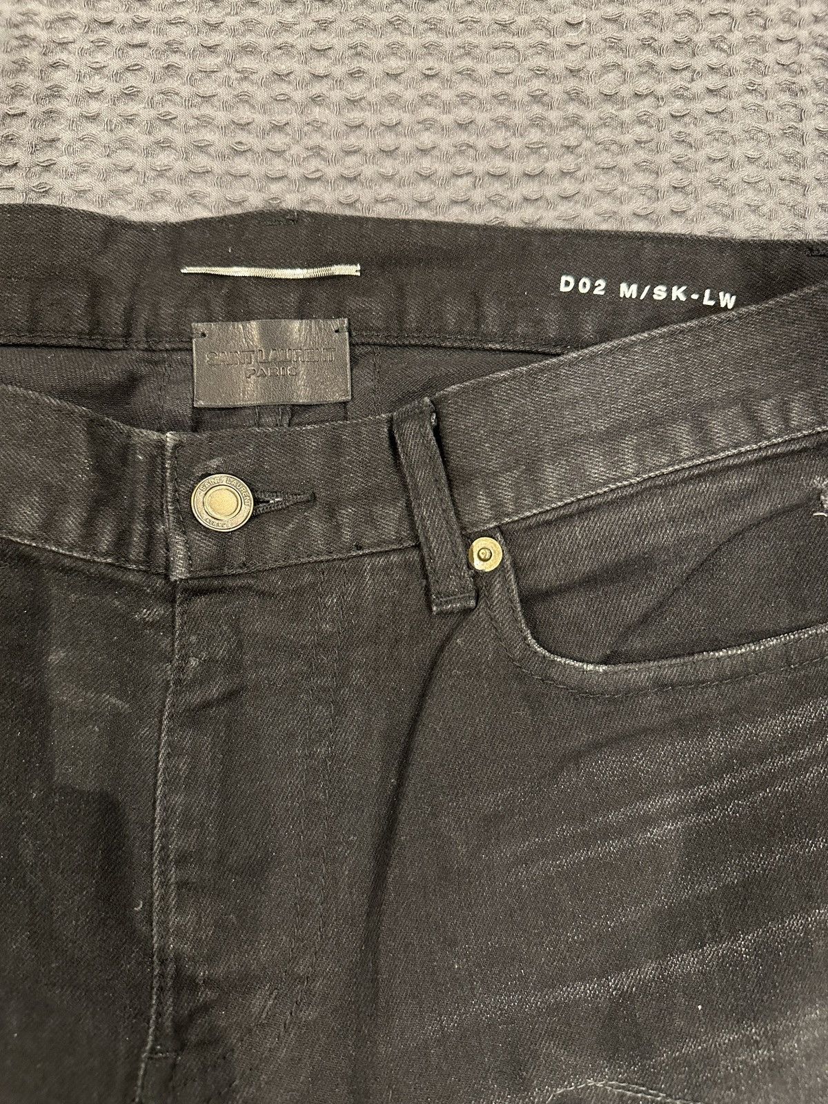 Saint Laurent Paris YSL Jeans Size US 30 / EU 46 - 2 Thumbnail