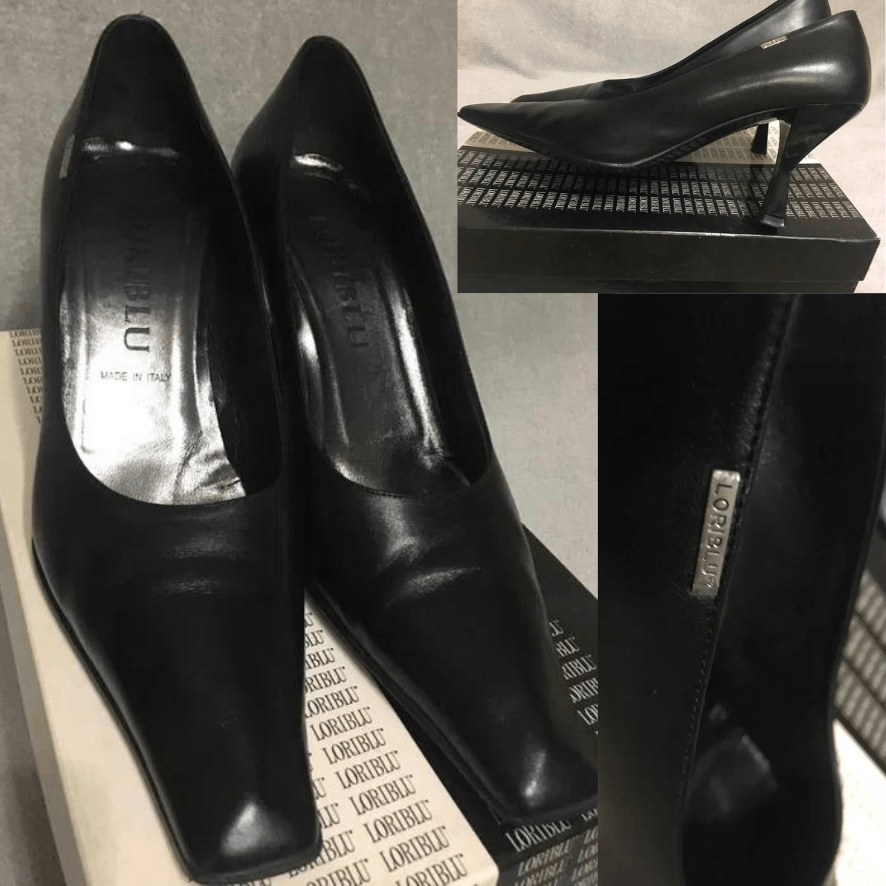 Other Original classy womens leather pumps US sz 9 brand Loriblu Size US 9 / IT 39 - 2 Thumbnail