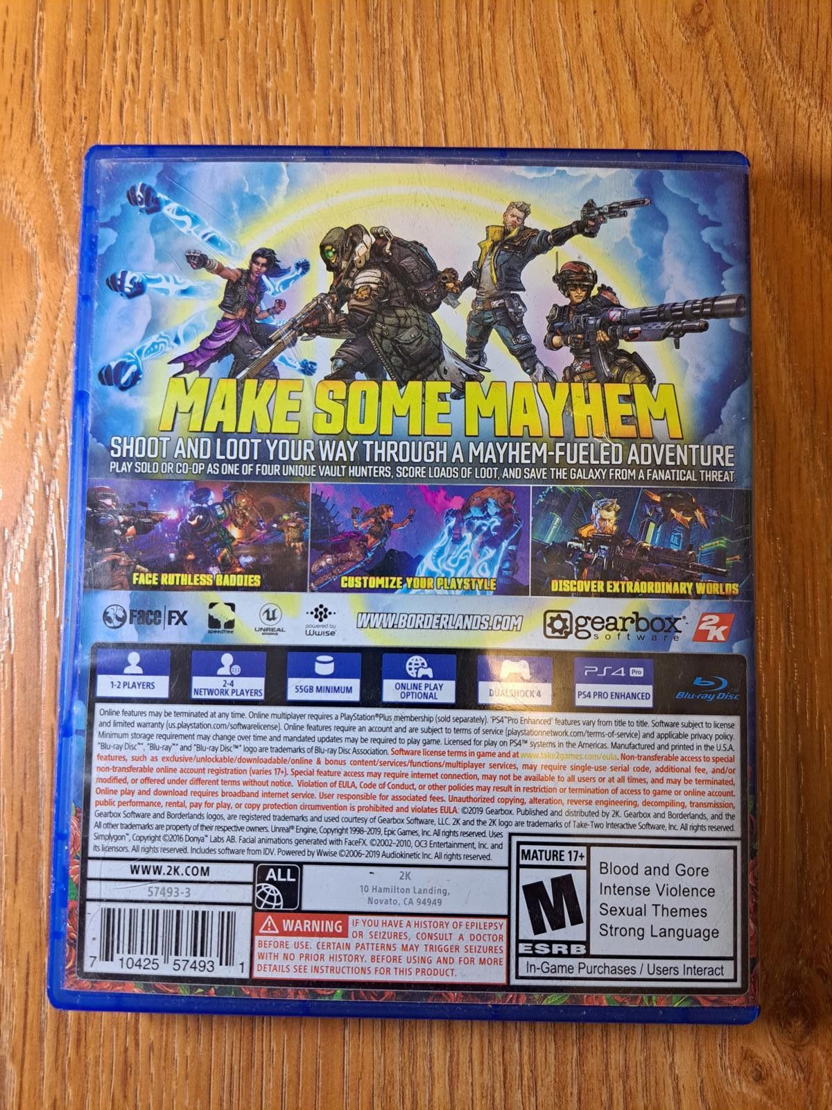Other Borderlands 3 PS4 Game Playstation 4 Size ONE SIZE - 2 Thumbnail