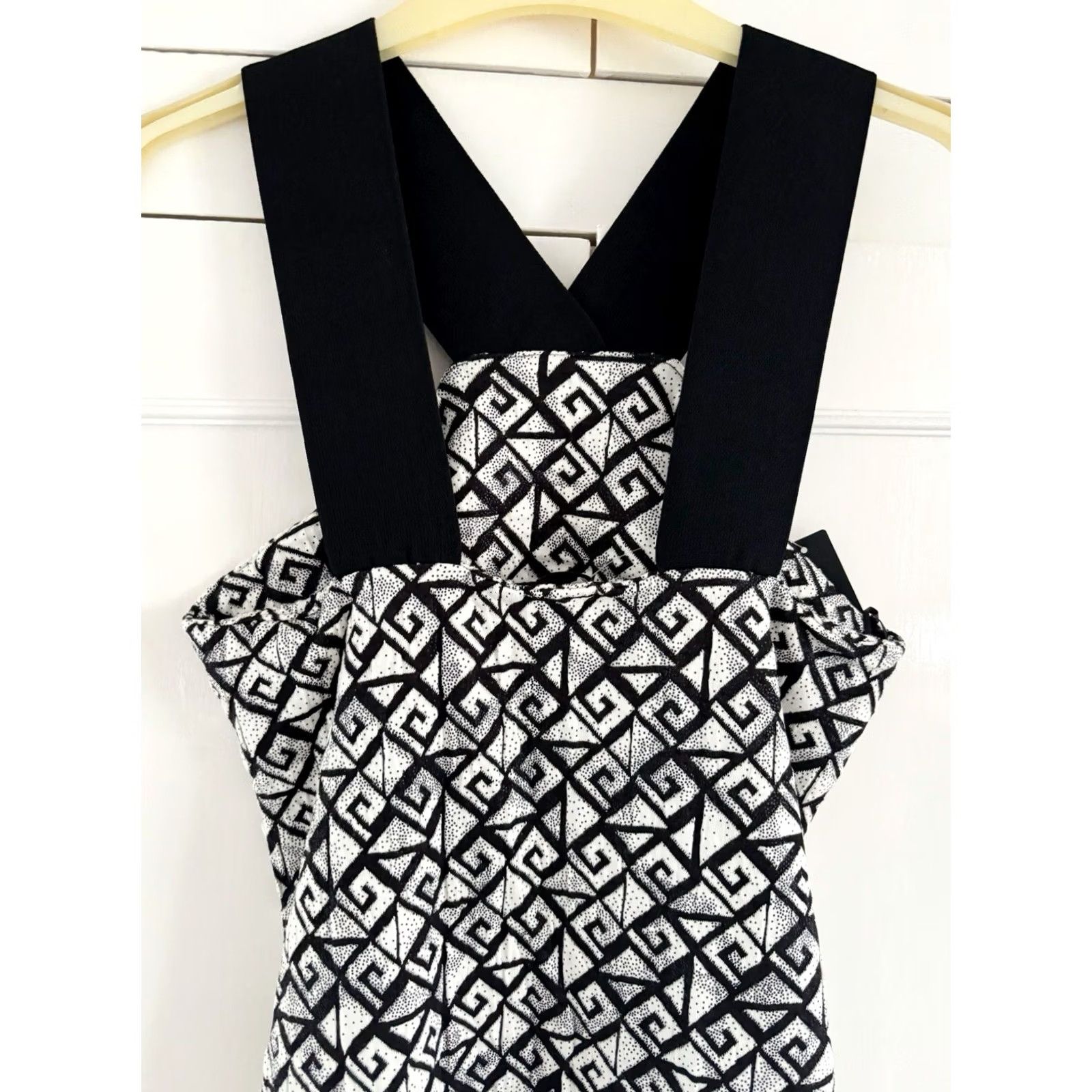 River Island River Island Glamathon Bodycon Dress UK 10 Black Print New with Tags Size L / US 10 / IT 46 - 4 Thumbnail