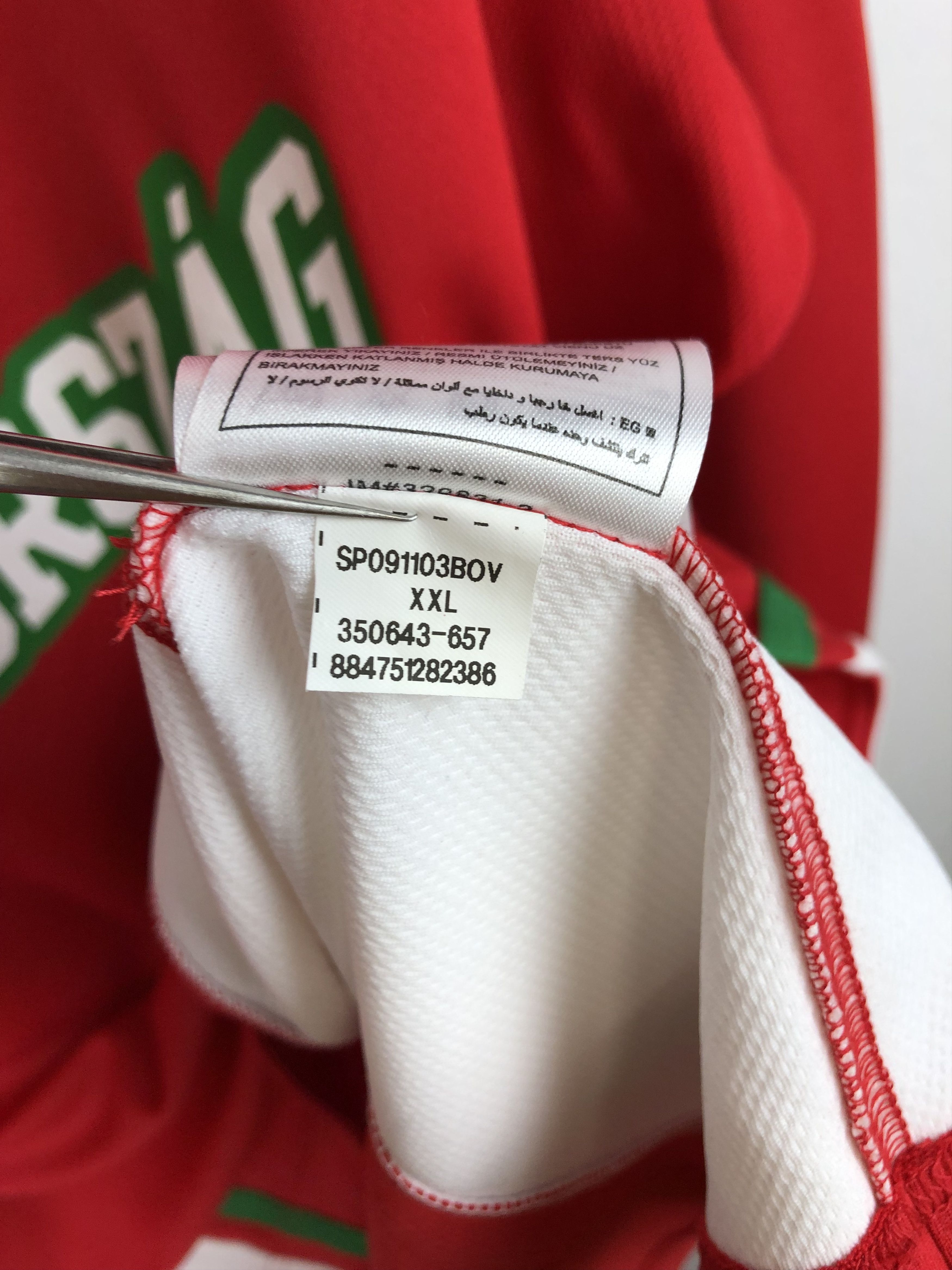 Nike Vintage Nike Hungary Ice Hockey Jersey Shirt Long Sleeve New Size US XXL / EU 58 / 5 - 7 Thumbnail