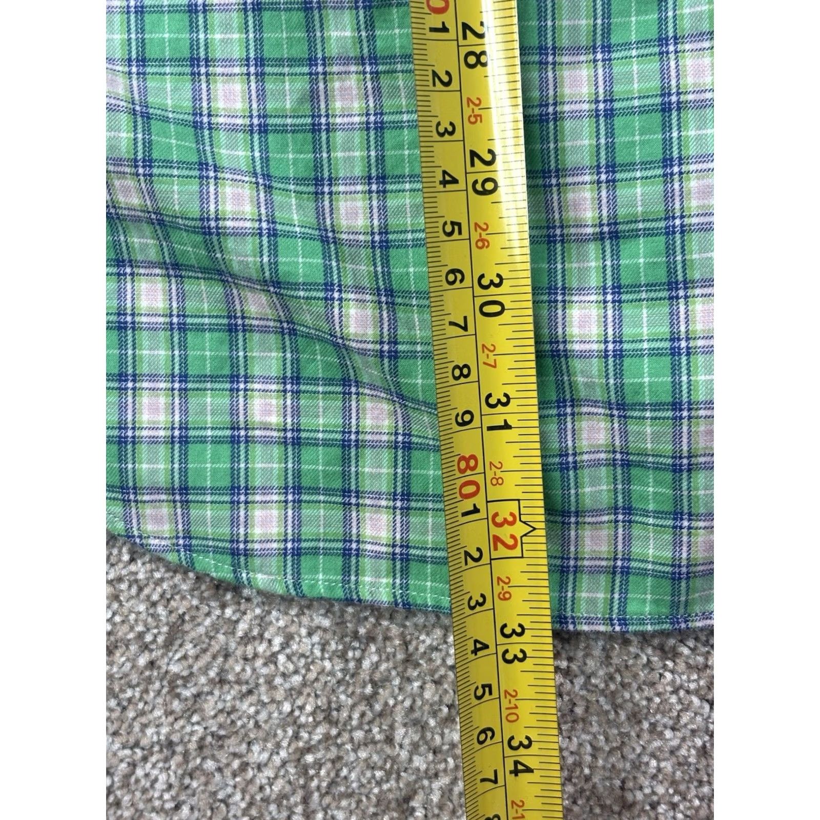Ralph Lauren Ralph Lauren Blake Green Multicolor Plaid Button-Up Shirt Pony Long Sleeve Large Mens Regular Cotton Button-Front Shirt Size US L / EU 52-54 / 3 - 5 Thumbnail