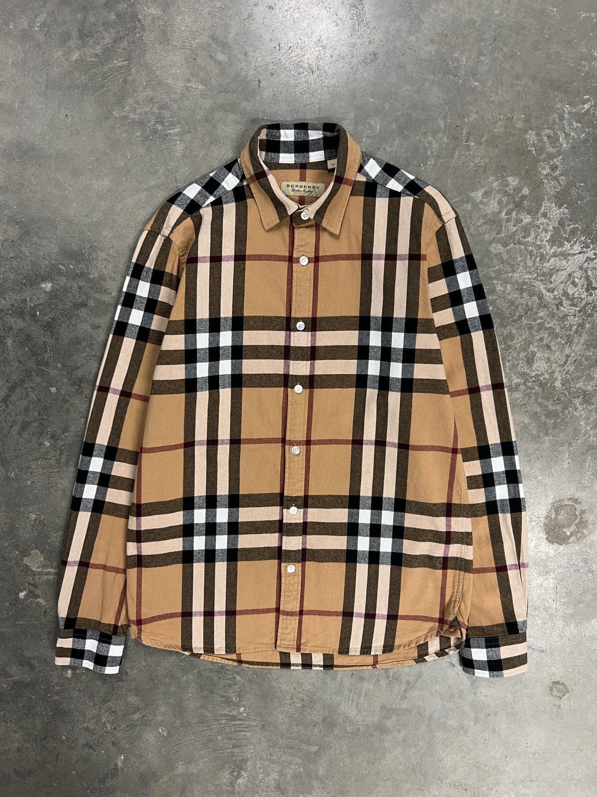 Burberry Burberry Nova Check Flannel Shirt Size US M / EU 48-50 / 2 - 1 Thumbnail